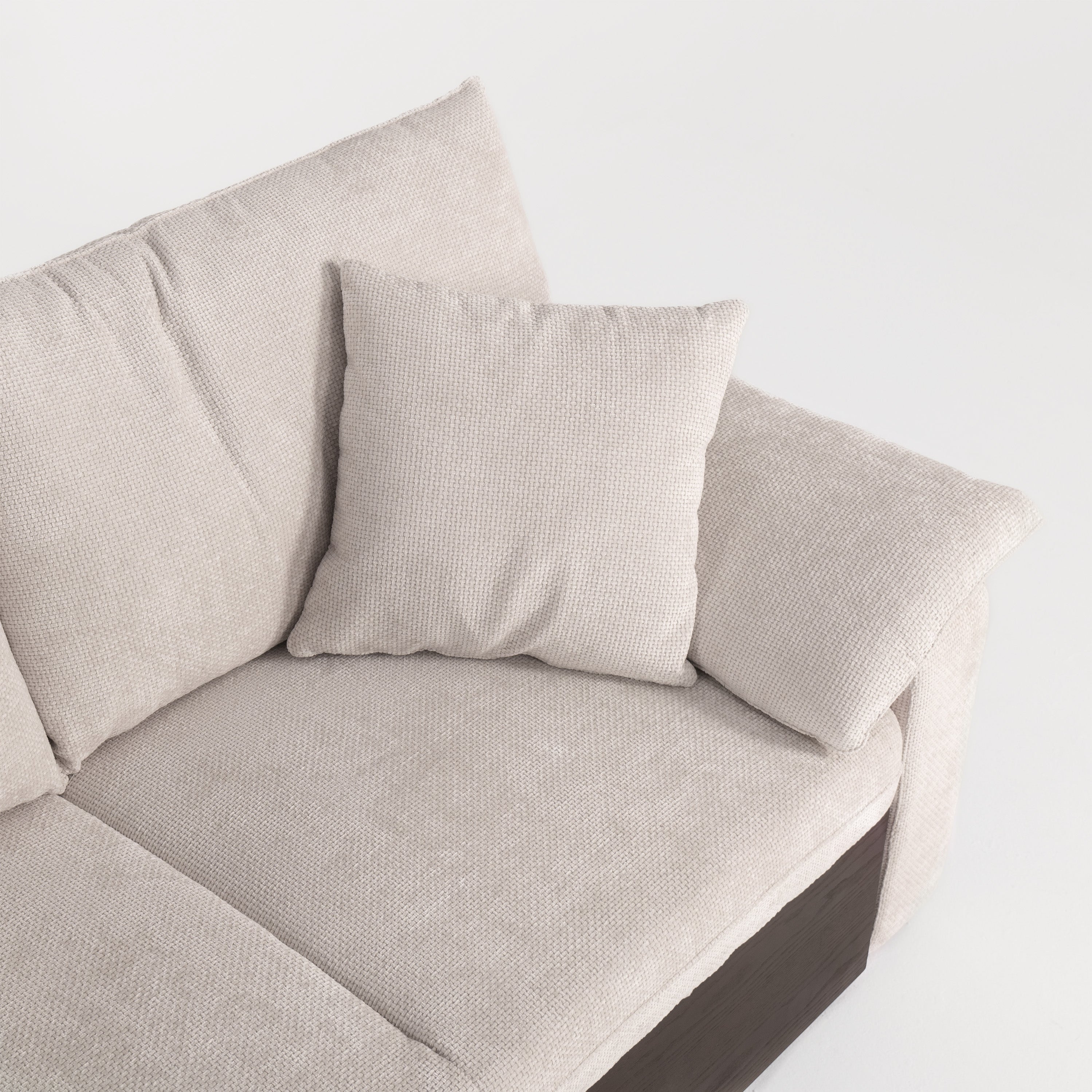 Luxurious Soild Wood Versatile 2-Seater Pull Out Sofa Bed