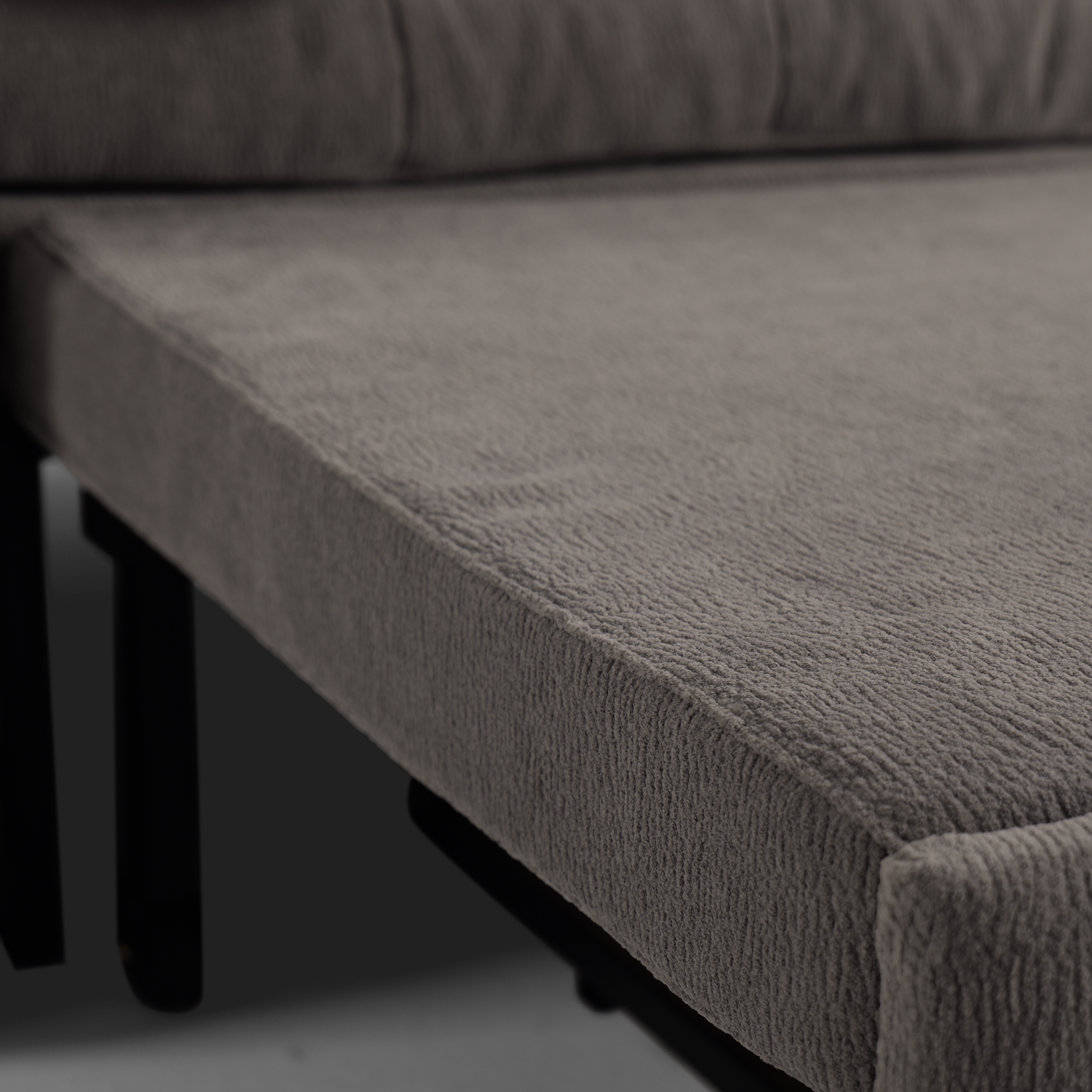 Upgraded Cloud Chenille Skin Friendly Sofa Bed with Storage