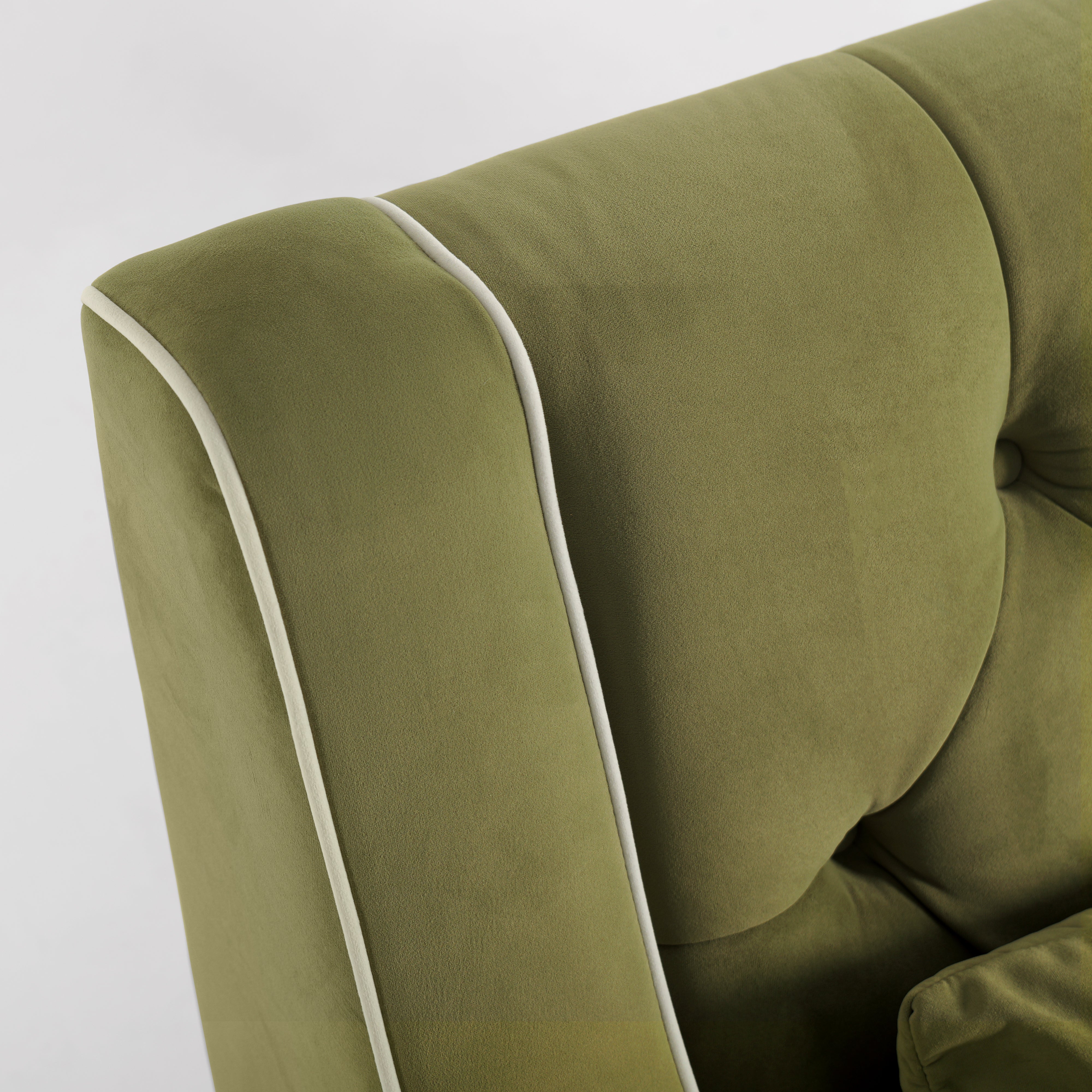 #Colour_Olive Green Velvet
