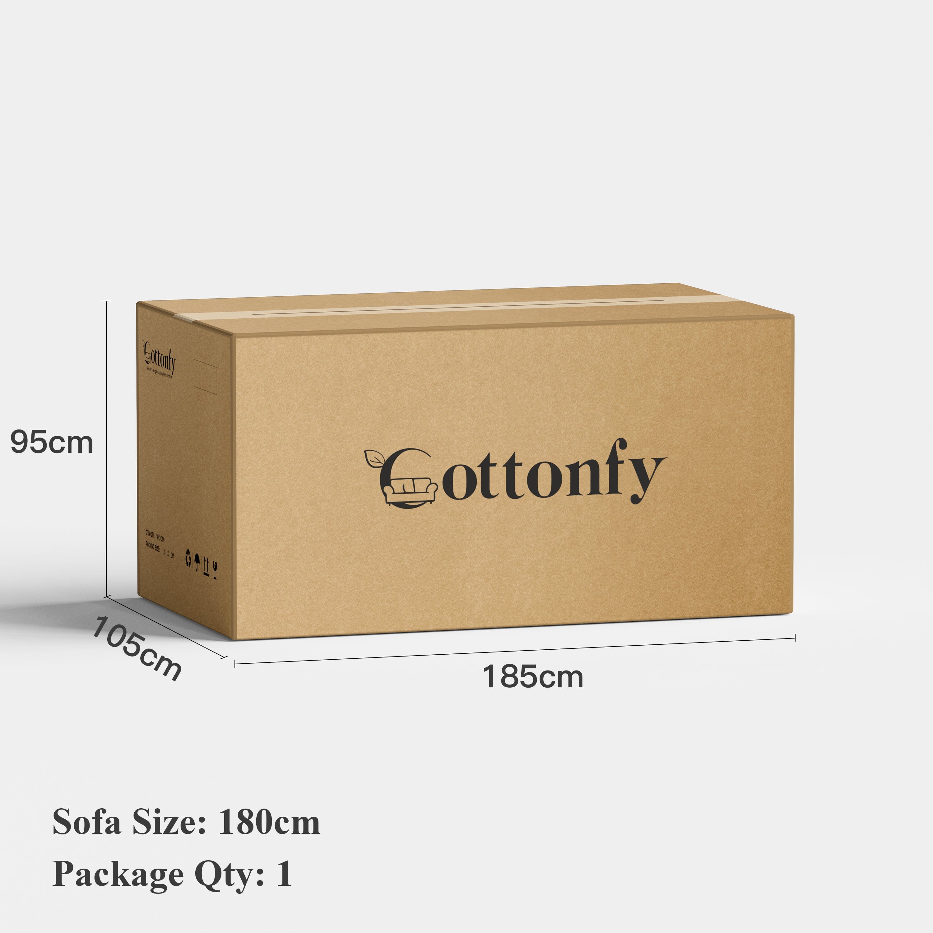 Cottonfy Kensington Chesterfield Style Retro Sofa with Storage Cottonfy UK