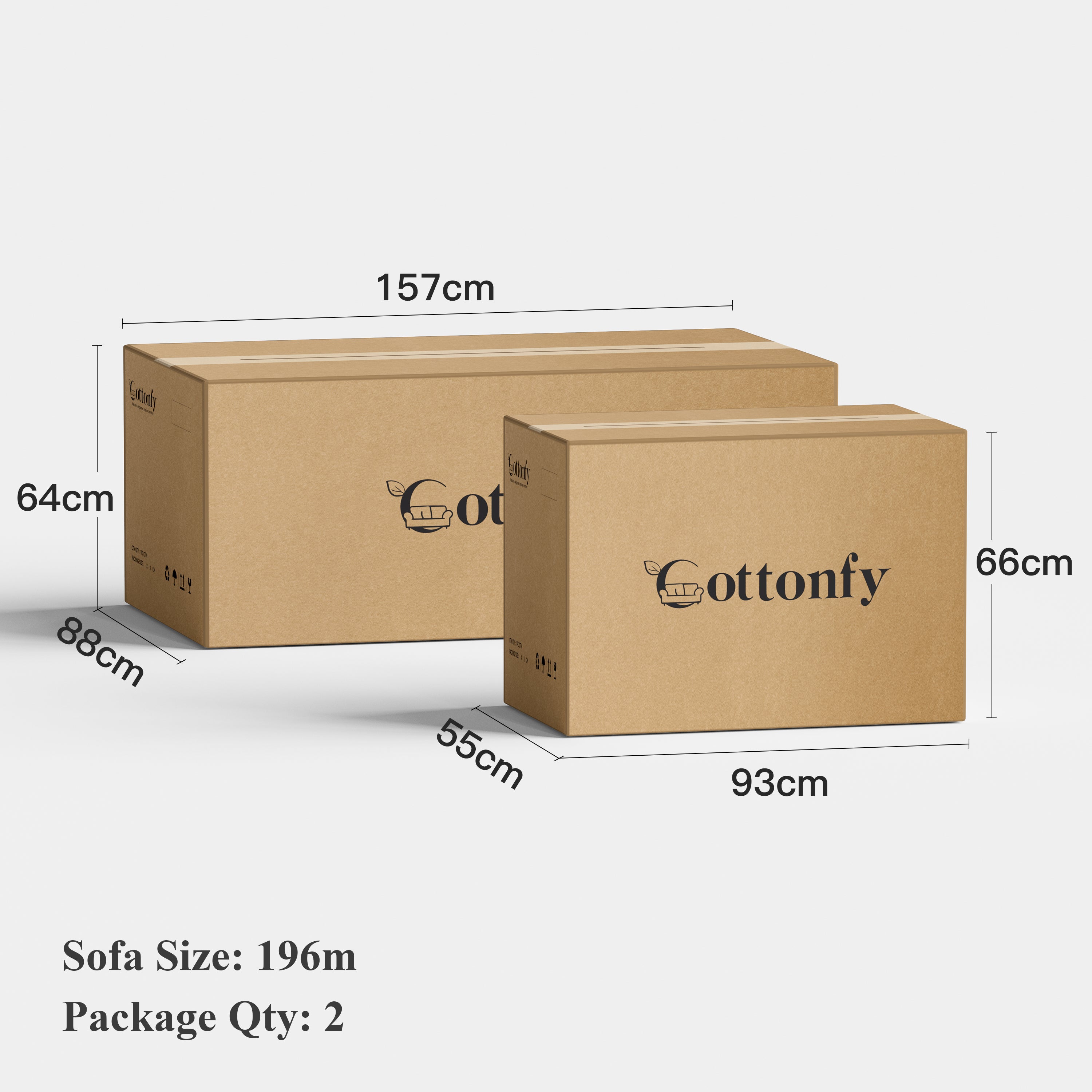 Cloud Elephant Ears Folding Sofa Bed with Storage