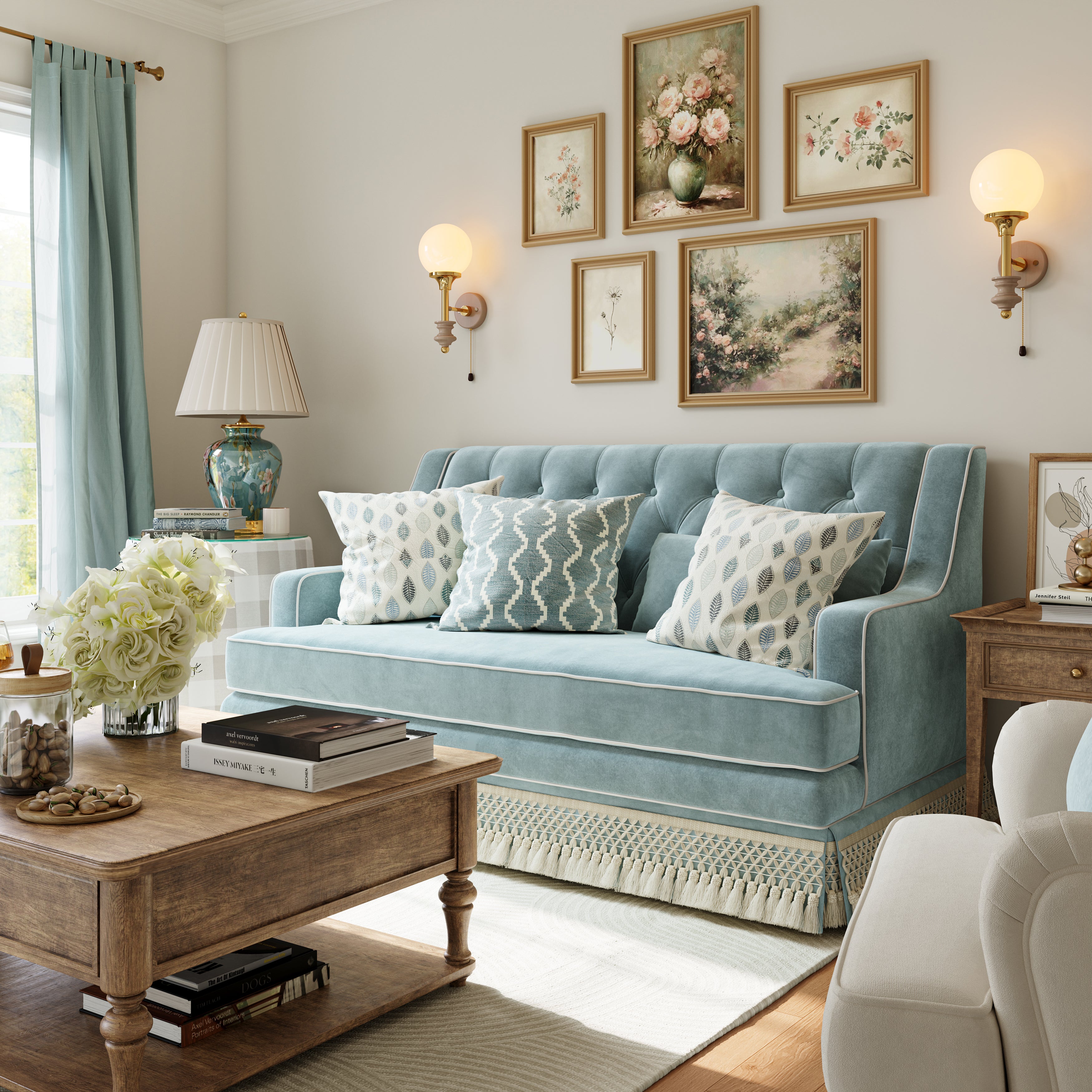 #Colour_Celadon Blue Velvet