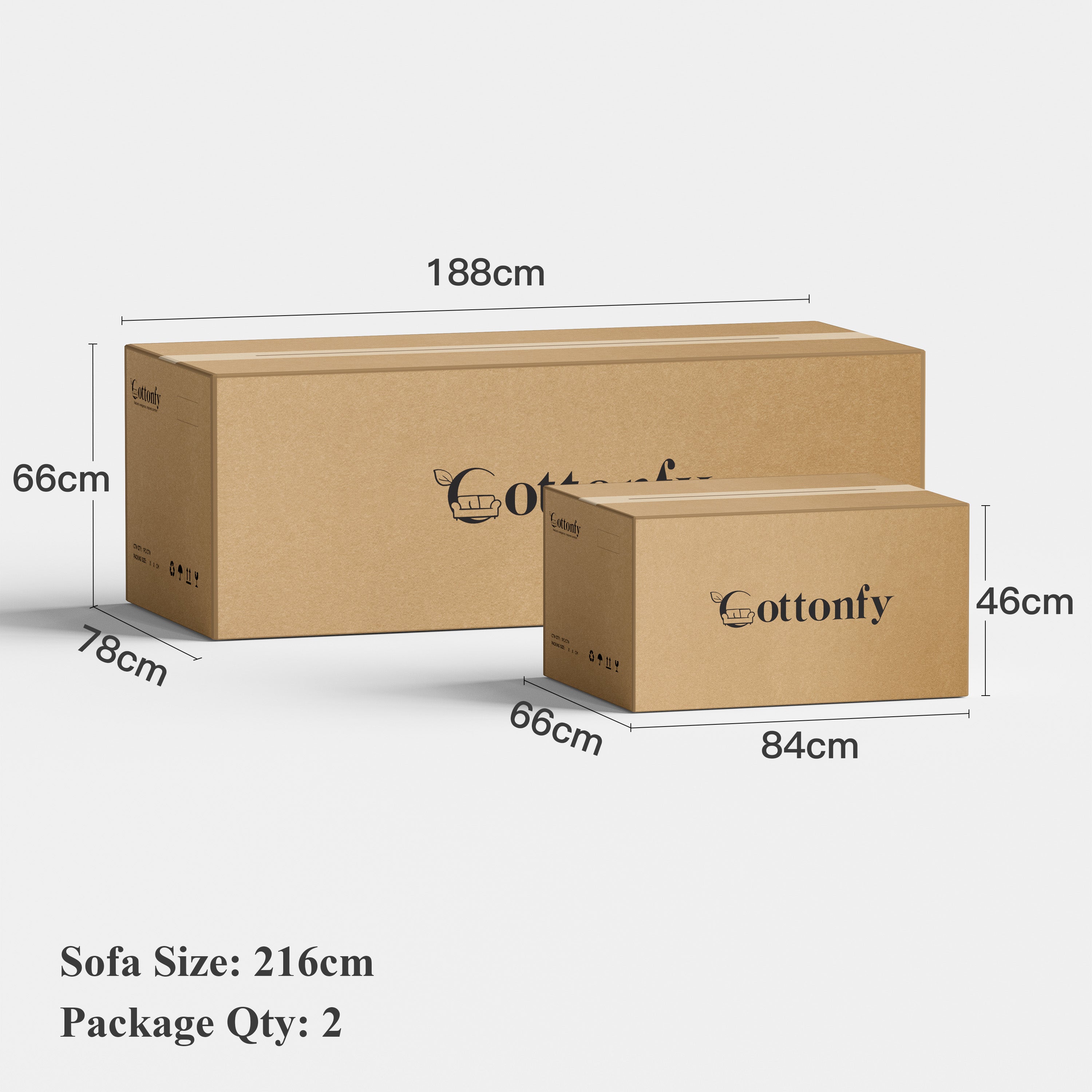 Cottonfy Upgrade Adjustable Multifunctional 3 Seater Sofa Bed with Storage Space