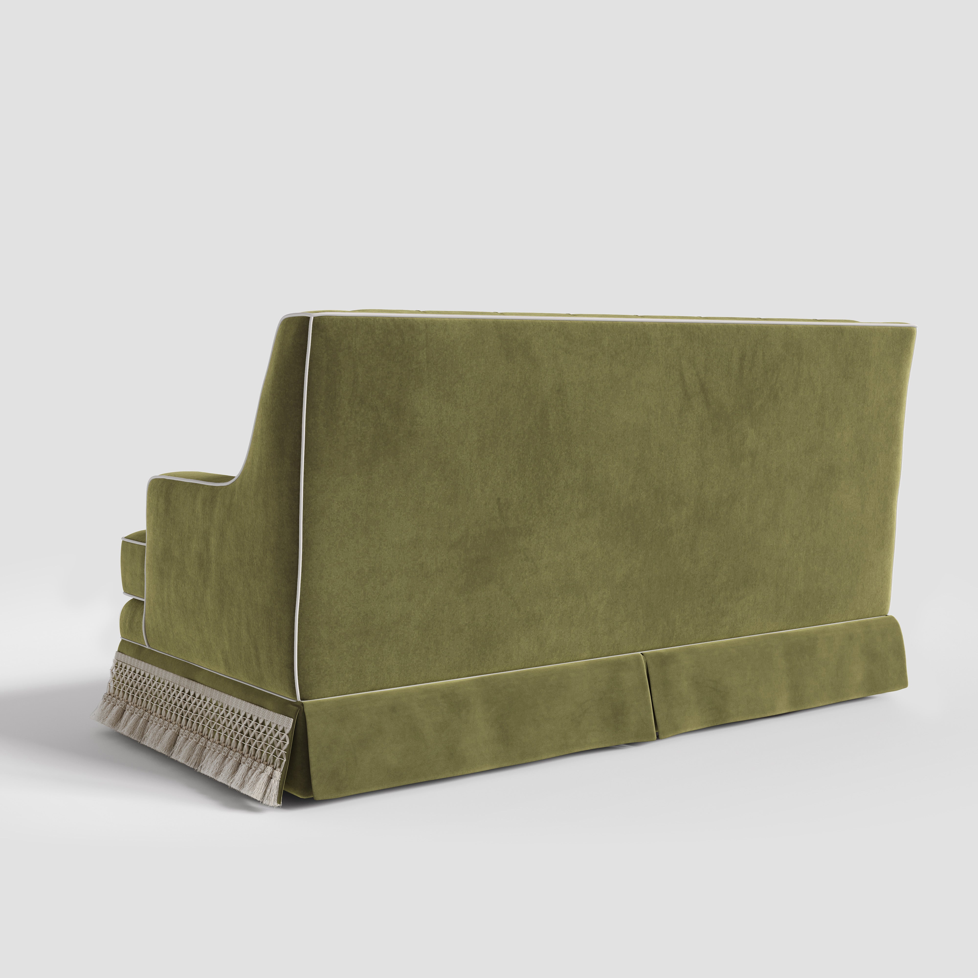#Colour_Olive Green Velvet