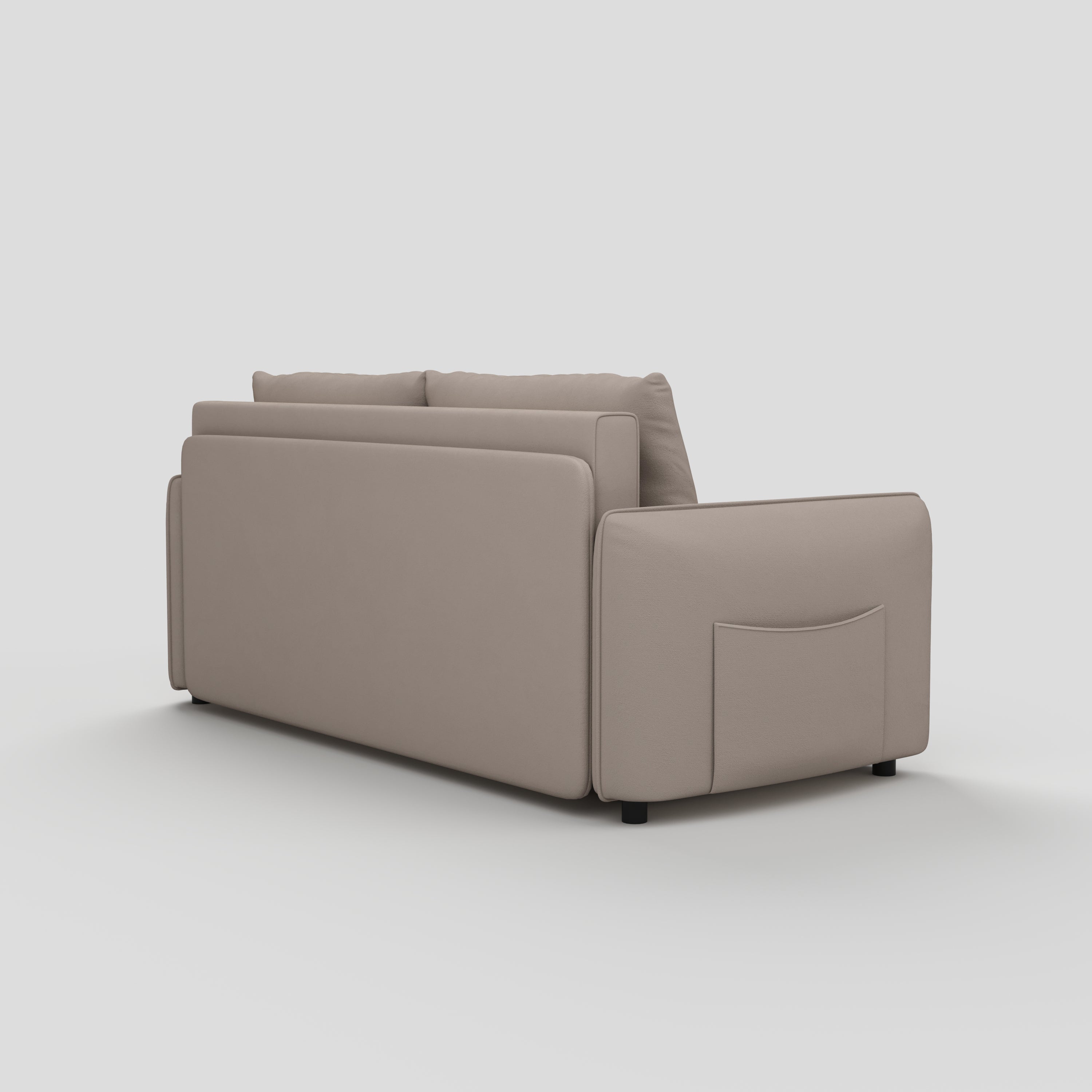 Cottonfy Upgrade Adjustable Multifunctional 3 Seater Sofa Bed with Storage Space
