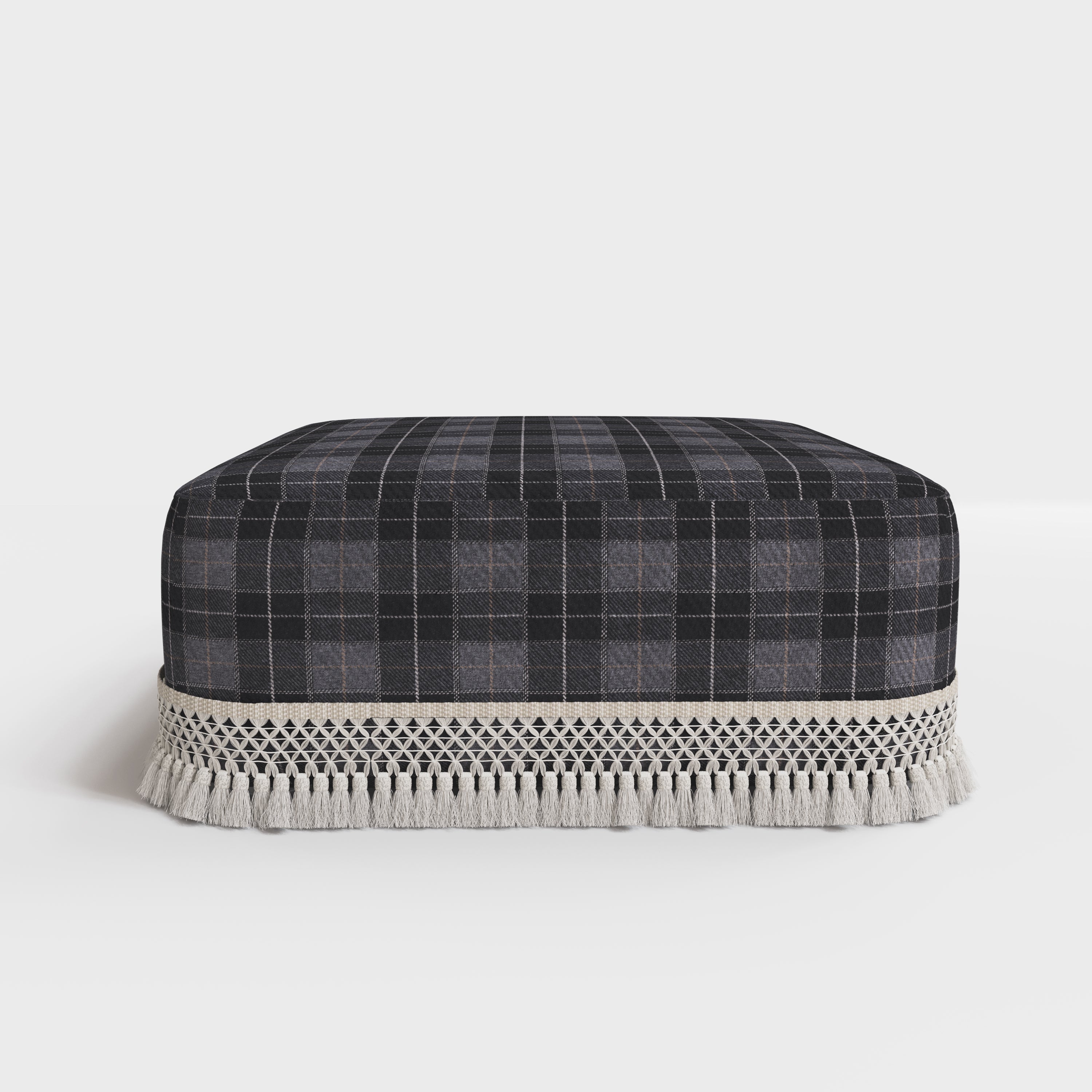 #Colour_Checkered Black&Gray