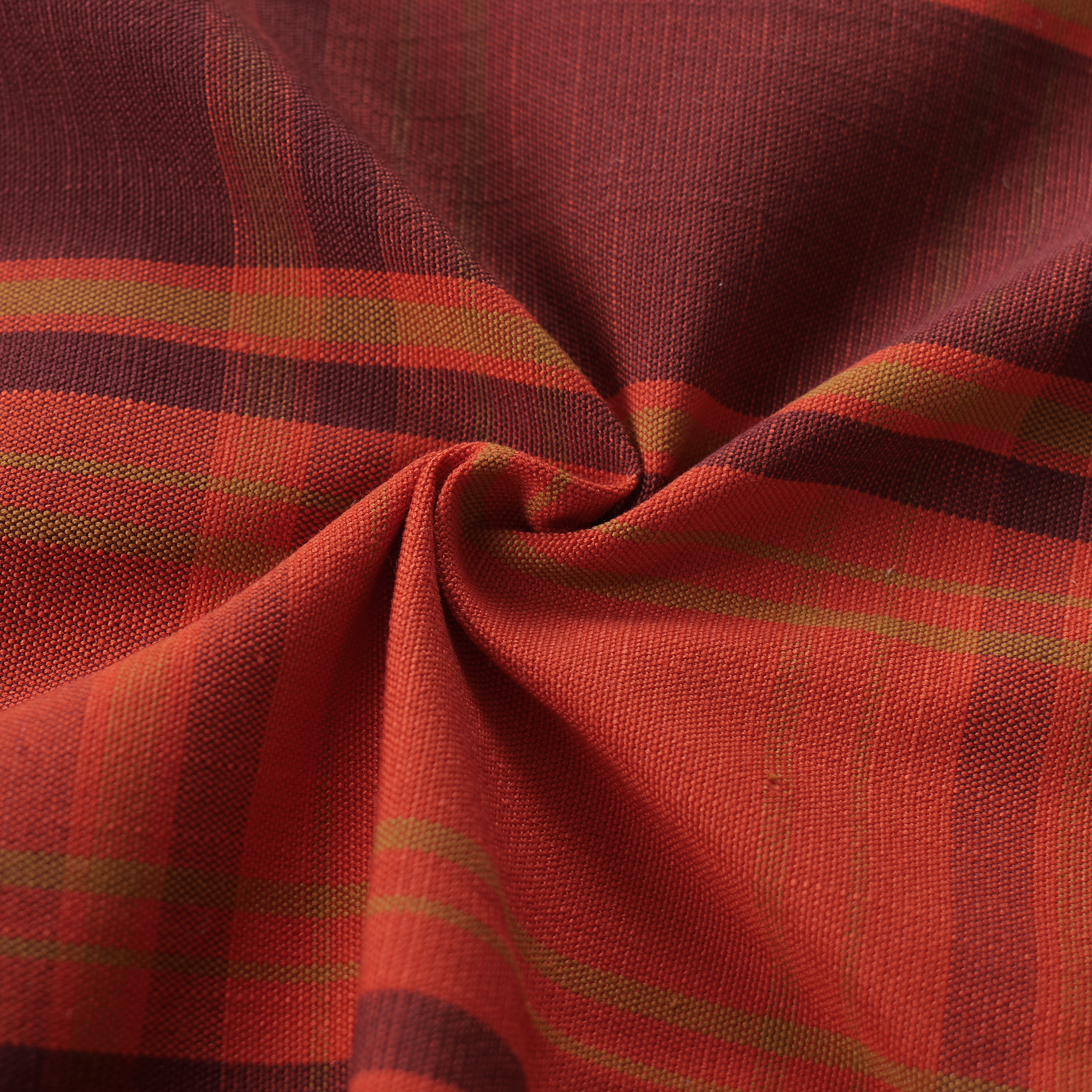 Mid-weight Tartan Check Fabric Cotton, Autumn Spice, PJ0845