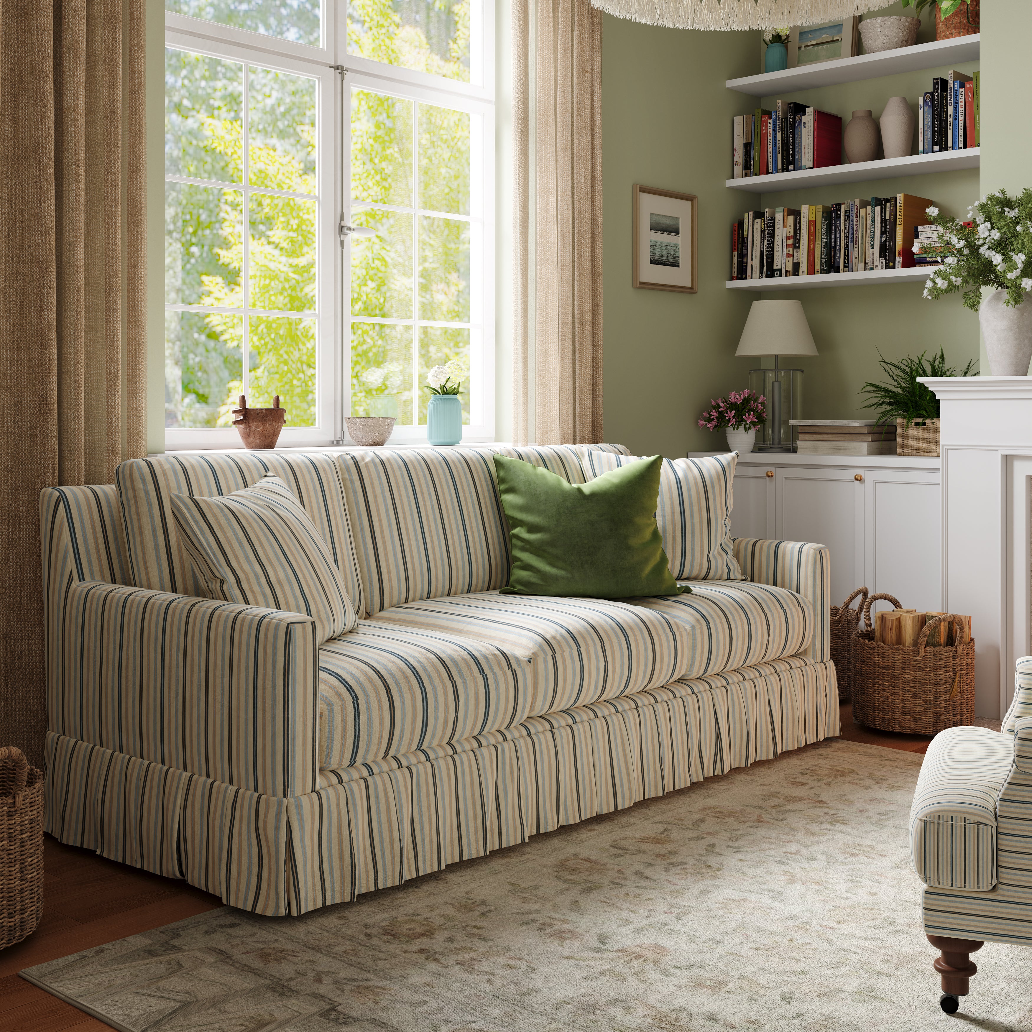 #Colour_Blue Striped