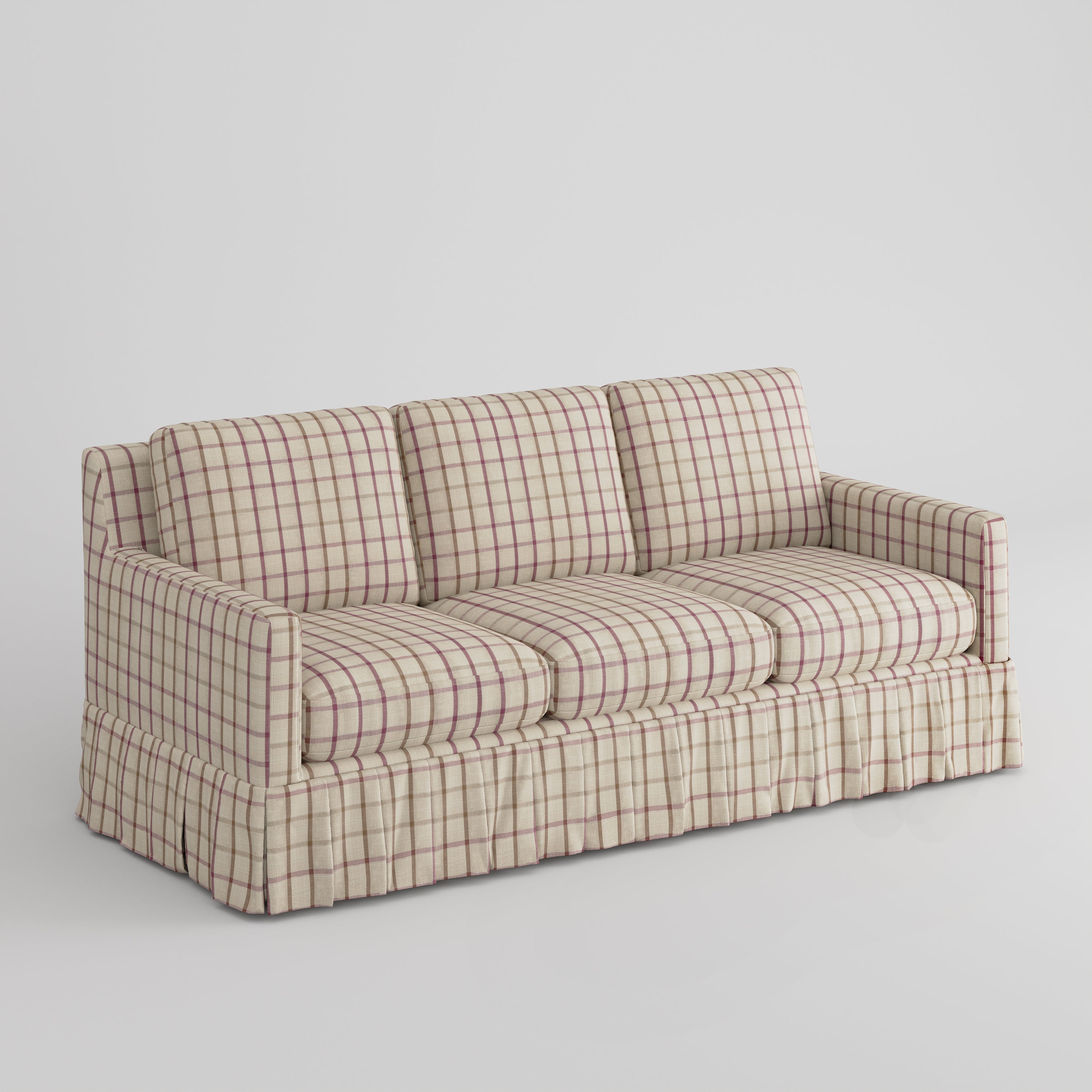#Colour_Red Checkered