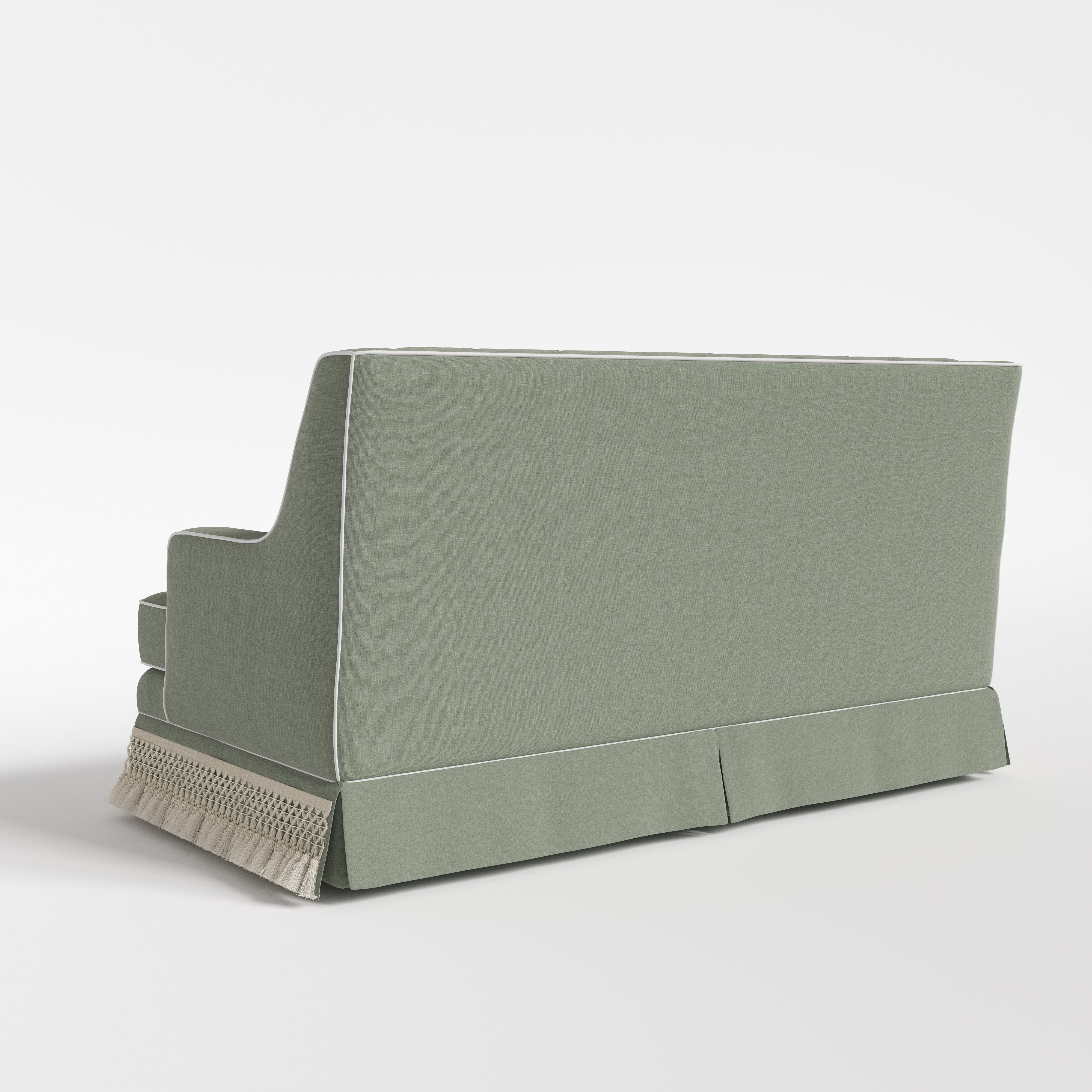 #Colour_Muted Green Cotton Linen