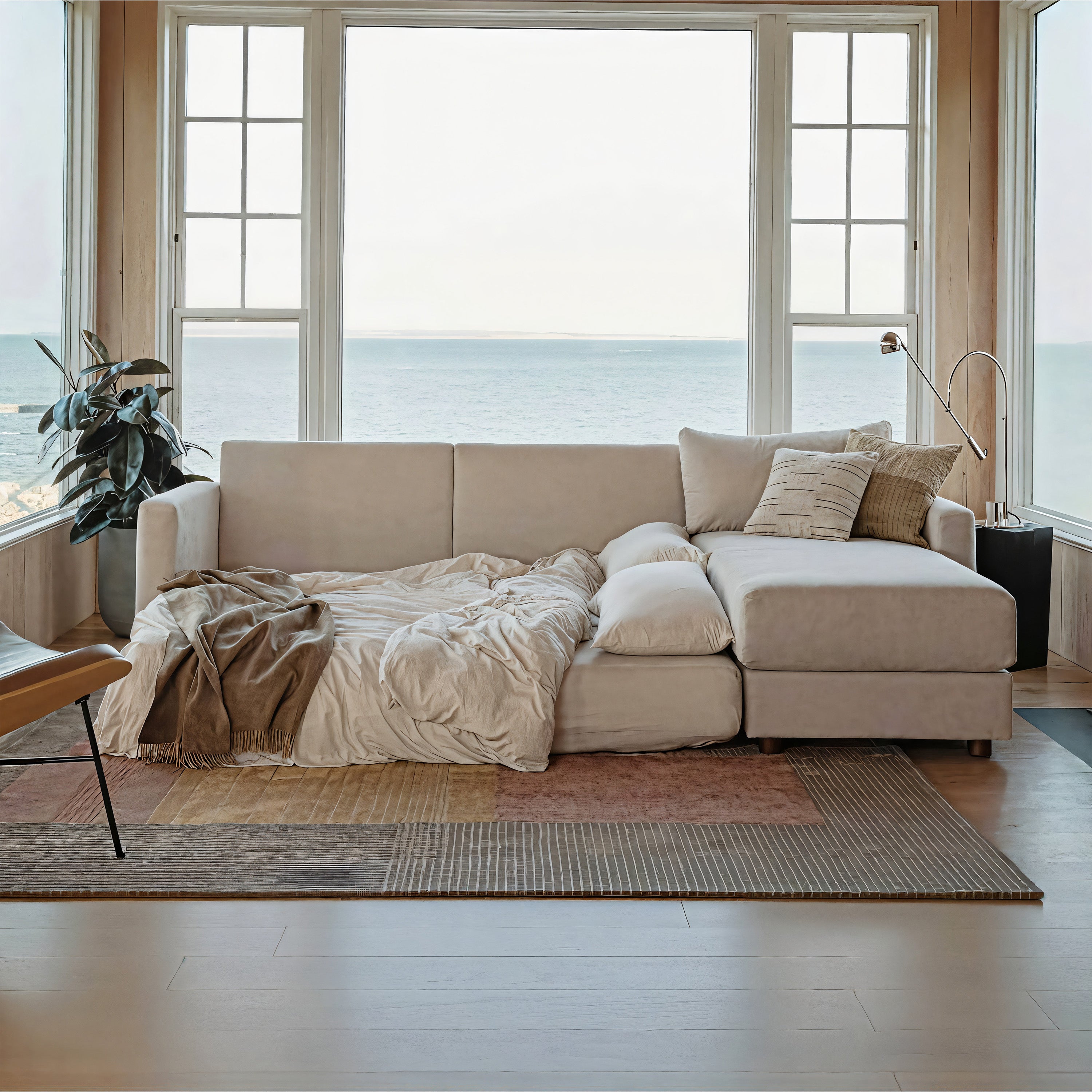 Cottonfy Haven Chenille Home Comfort Sleeper Sofa