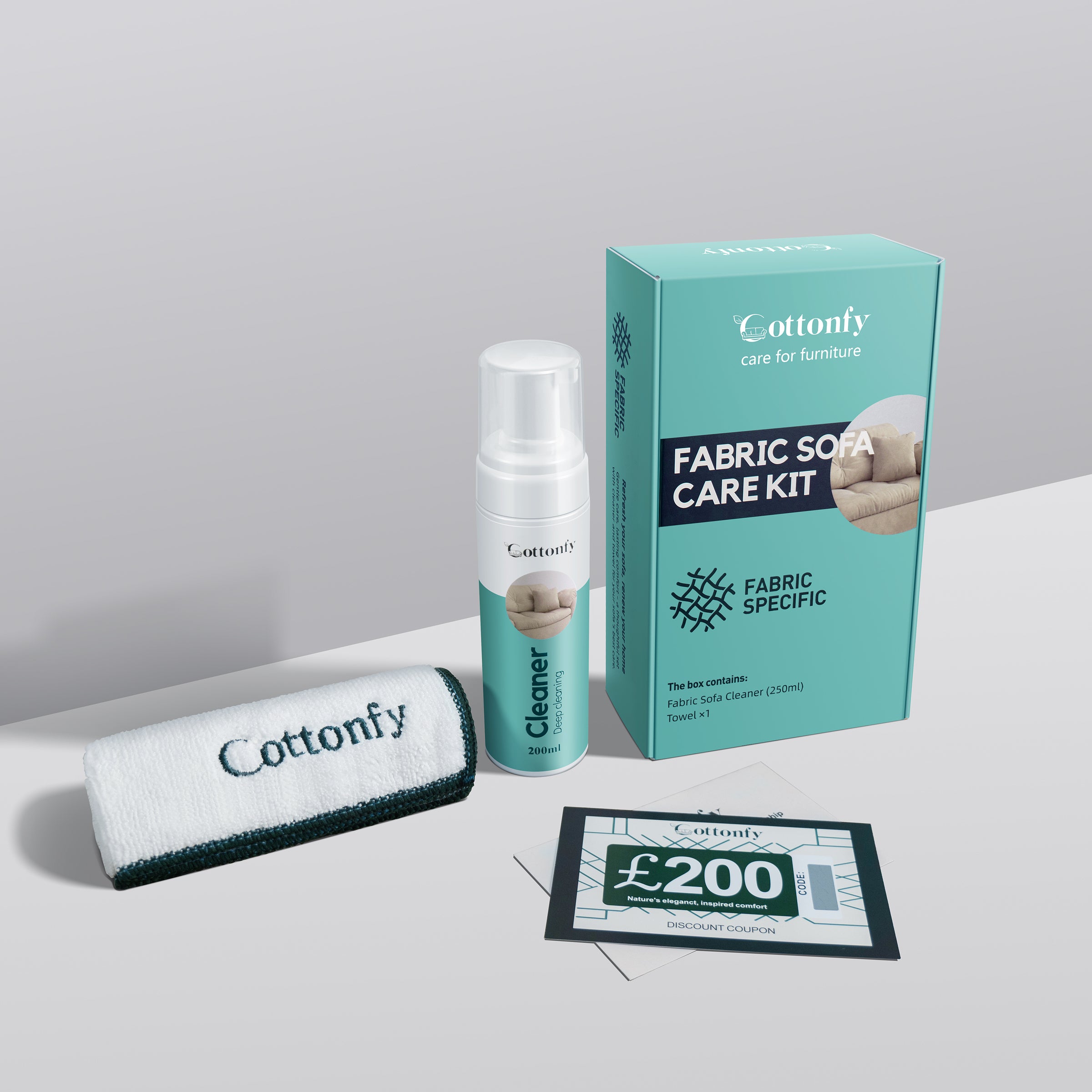 Cottonfy Fabric Sofa Care Cleaning Kit