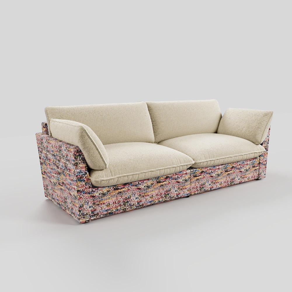 #Colour_Beige Printed Stylish Chenille