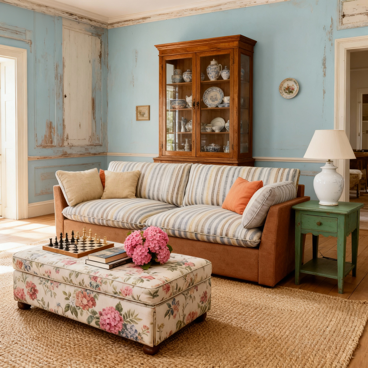 #Colour_Rustic Beach Plaid