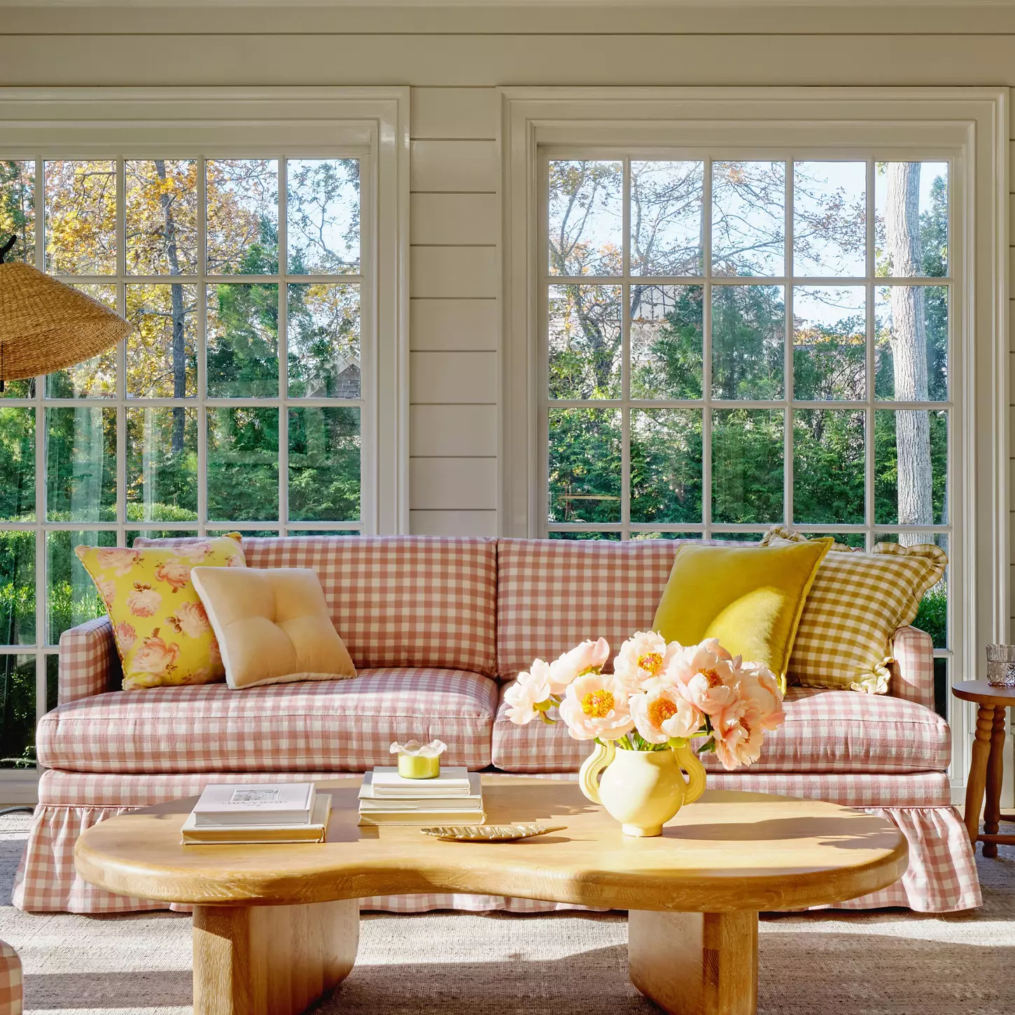 #Colour_Pink Gingham