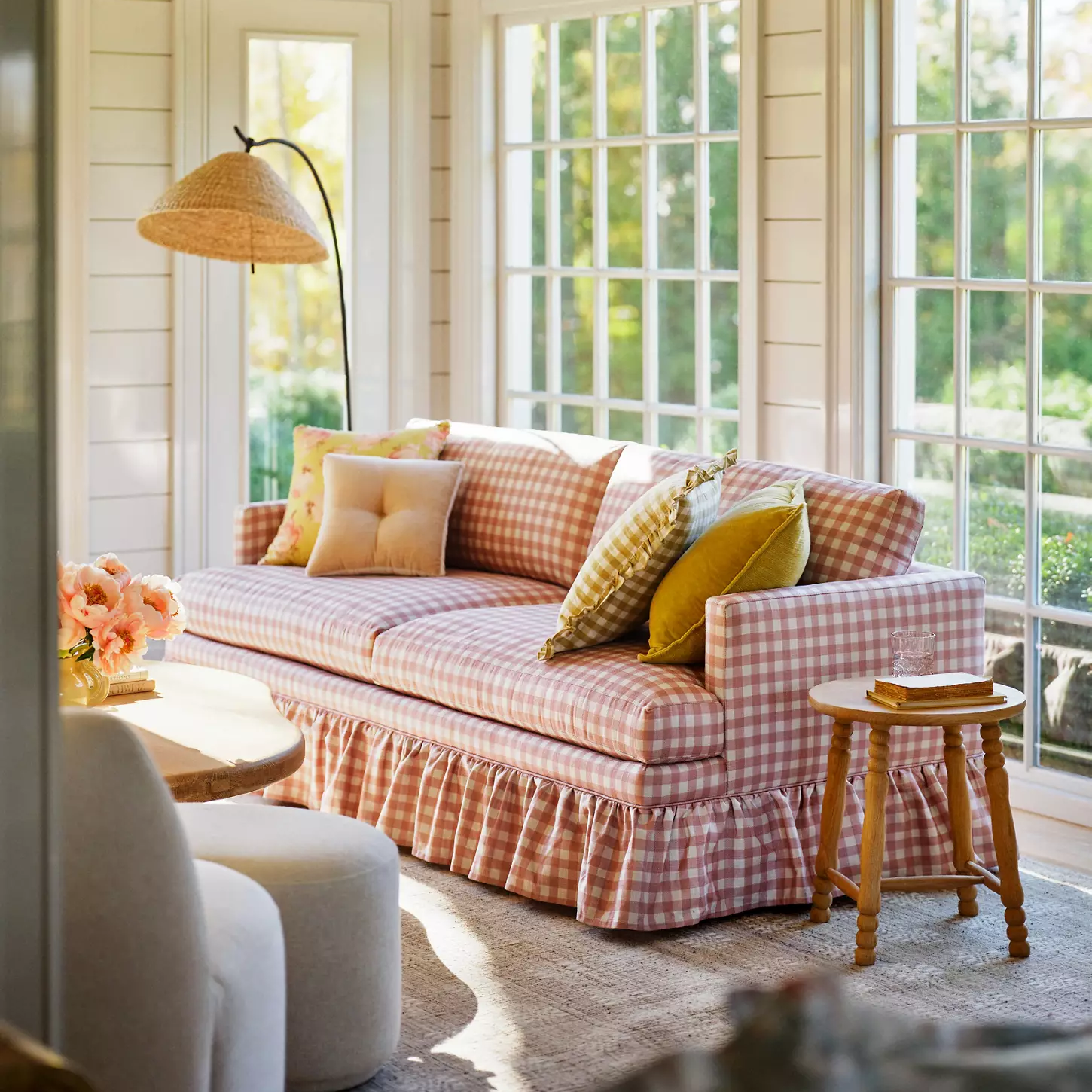 #Colour_Pink Gingham