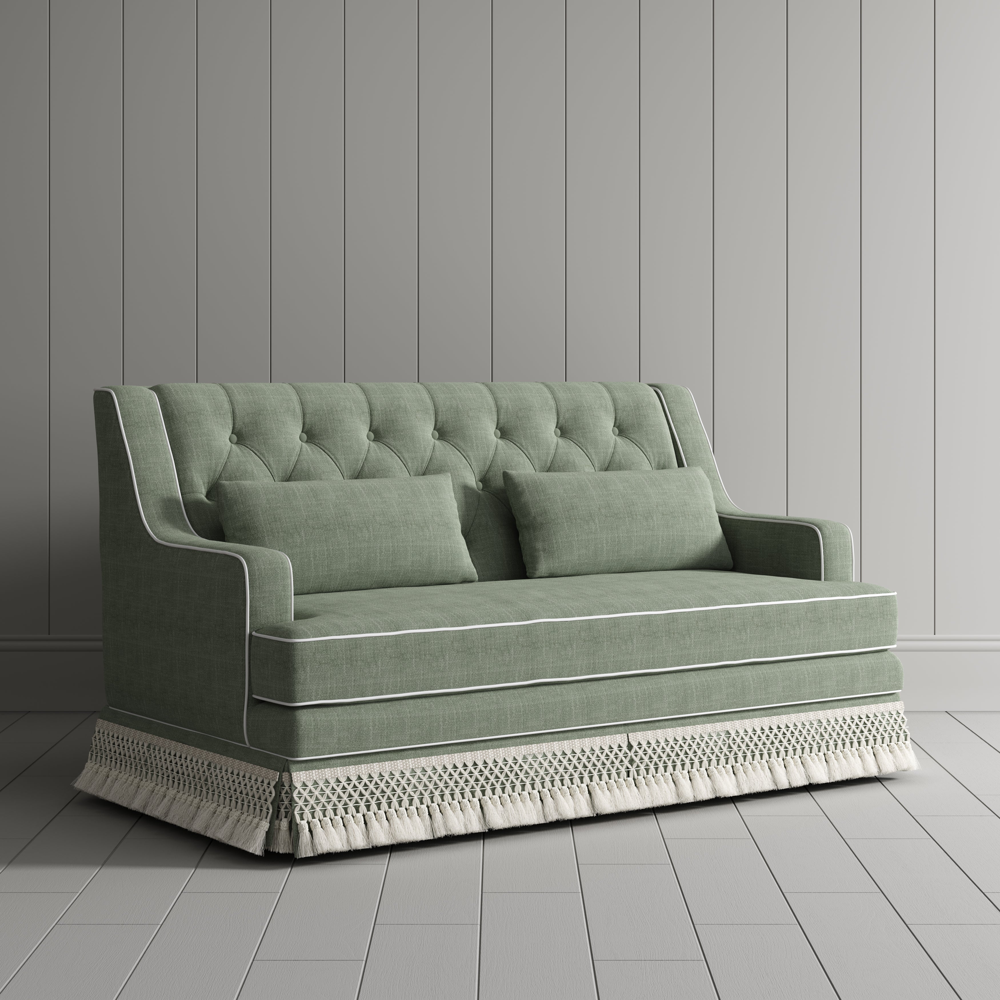 #Colour_Muted Green Cotton Linen