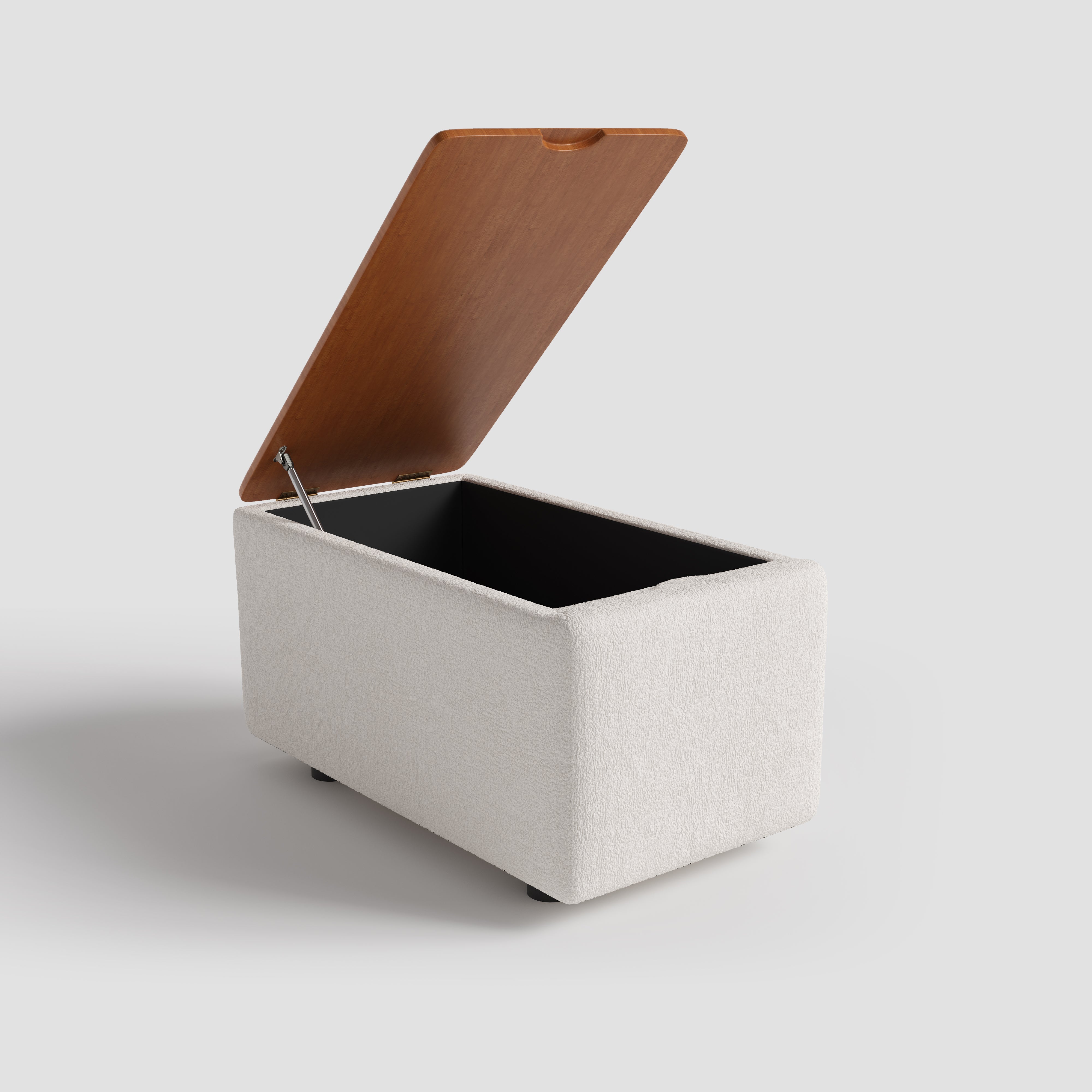 The Plump Modular Bouclé Sofa with Integrated Storage