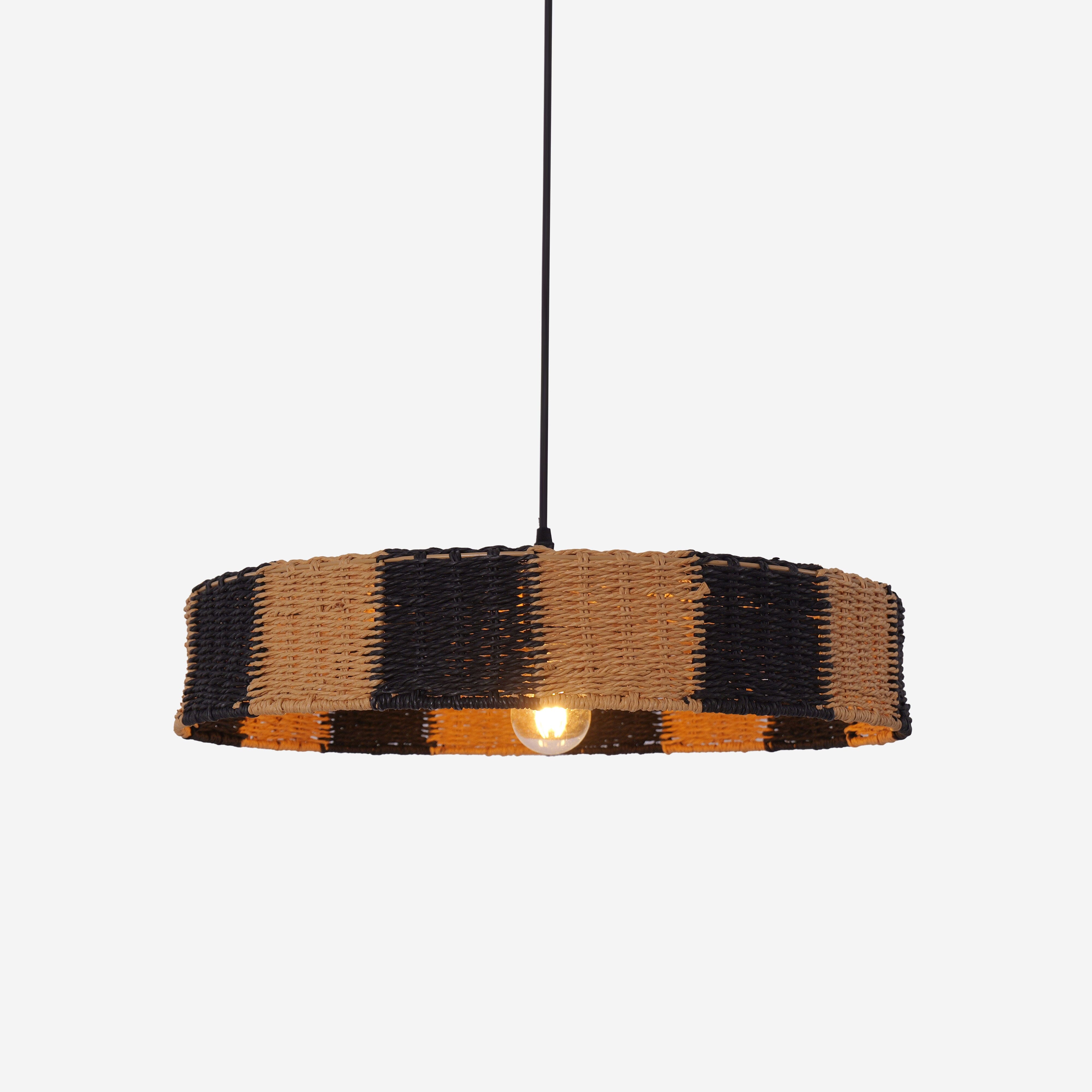 Lightsin Handwoven Paper Rope Pendant Light for a Warm Modern Glow Lightsin UK