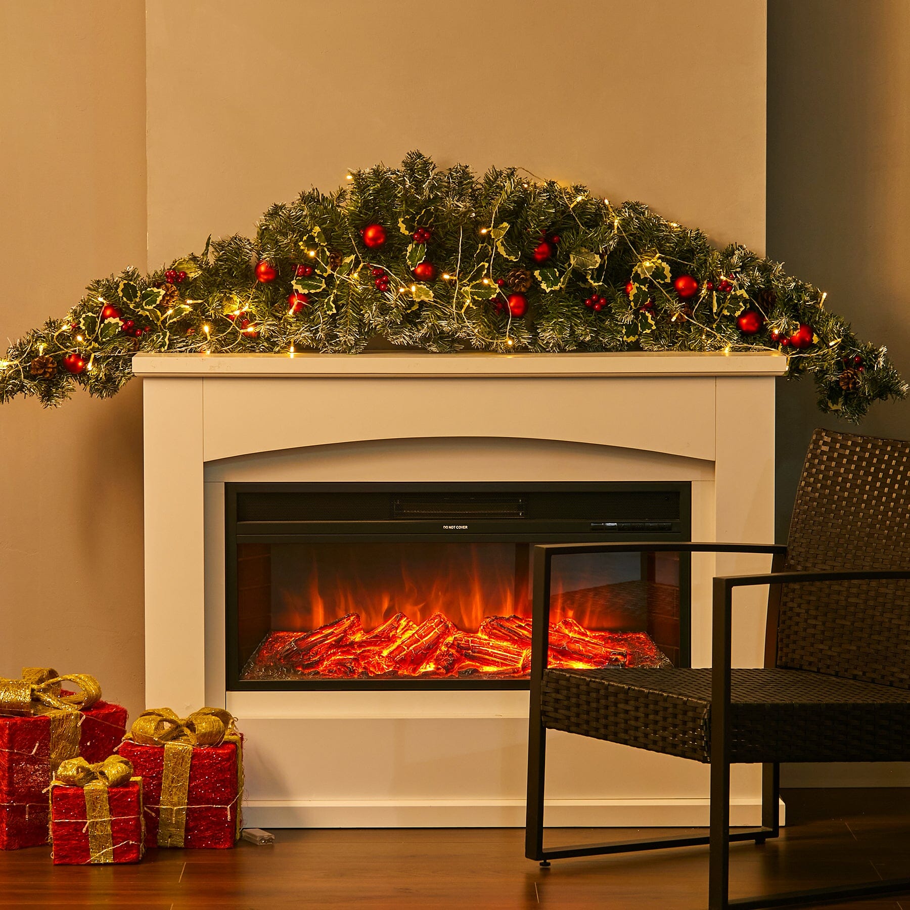 🎁 1.8m Christmas Rattan Horn Decoration (100% off)