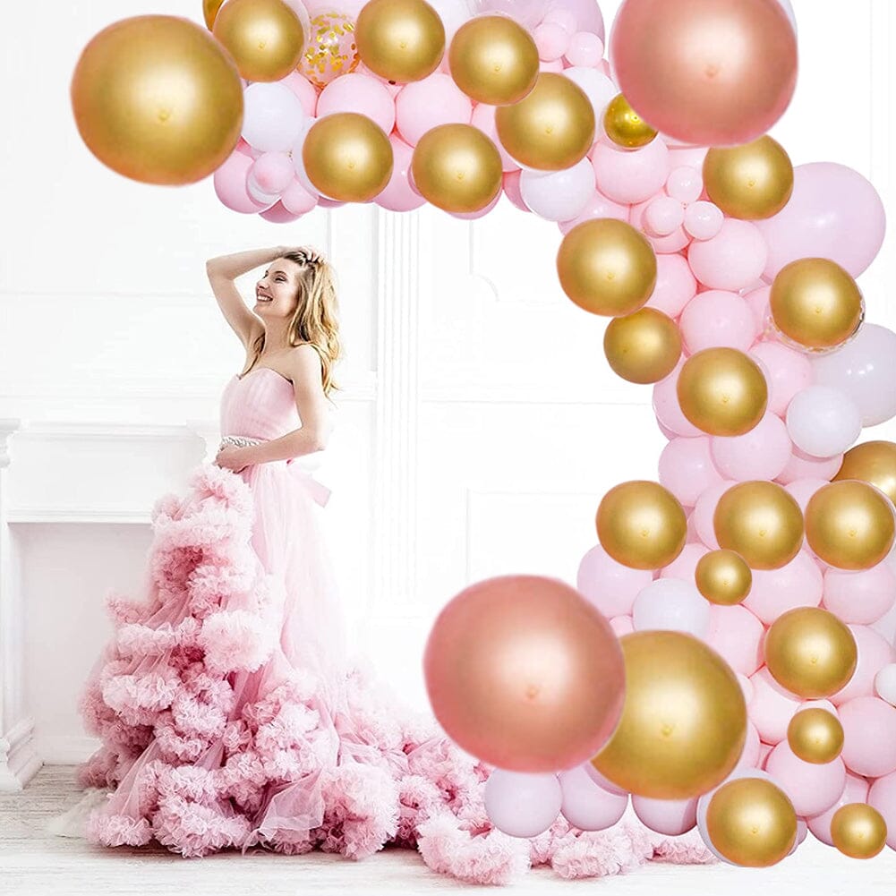 50pcs Wedding Birthday Background Wall Scene Decoration Balloon Combination Set 2 Living and Home