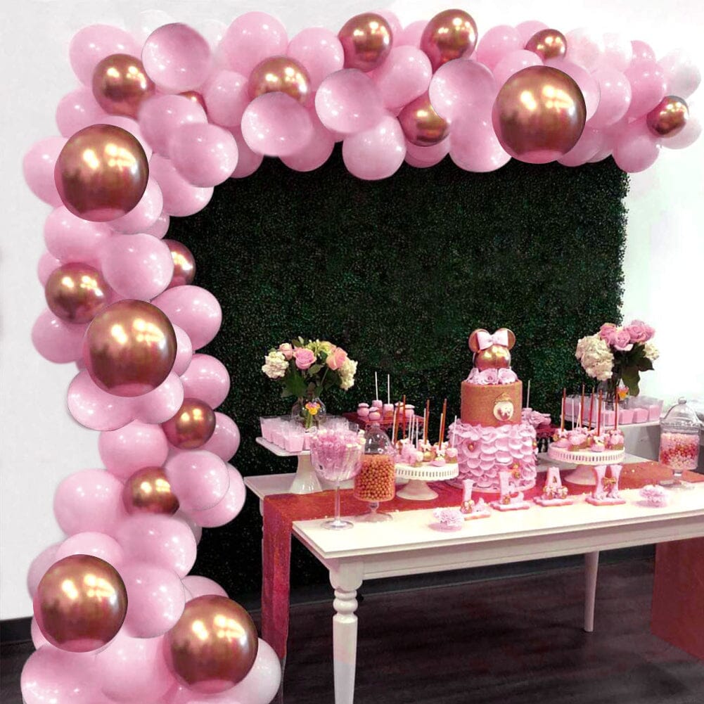 50pcs Wedding Birthday Background Wall Scene Decoration Balloon Combination Set 5 Living and Home