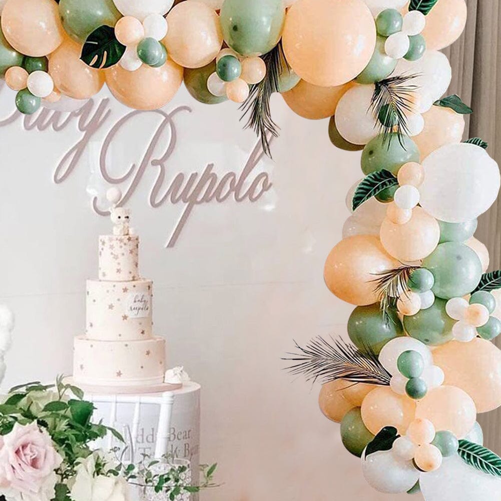 162pcs Wedding and Birthday Decoration Balloon Set 4 Living and Home