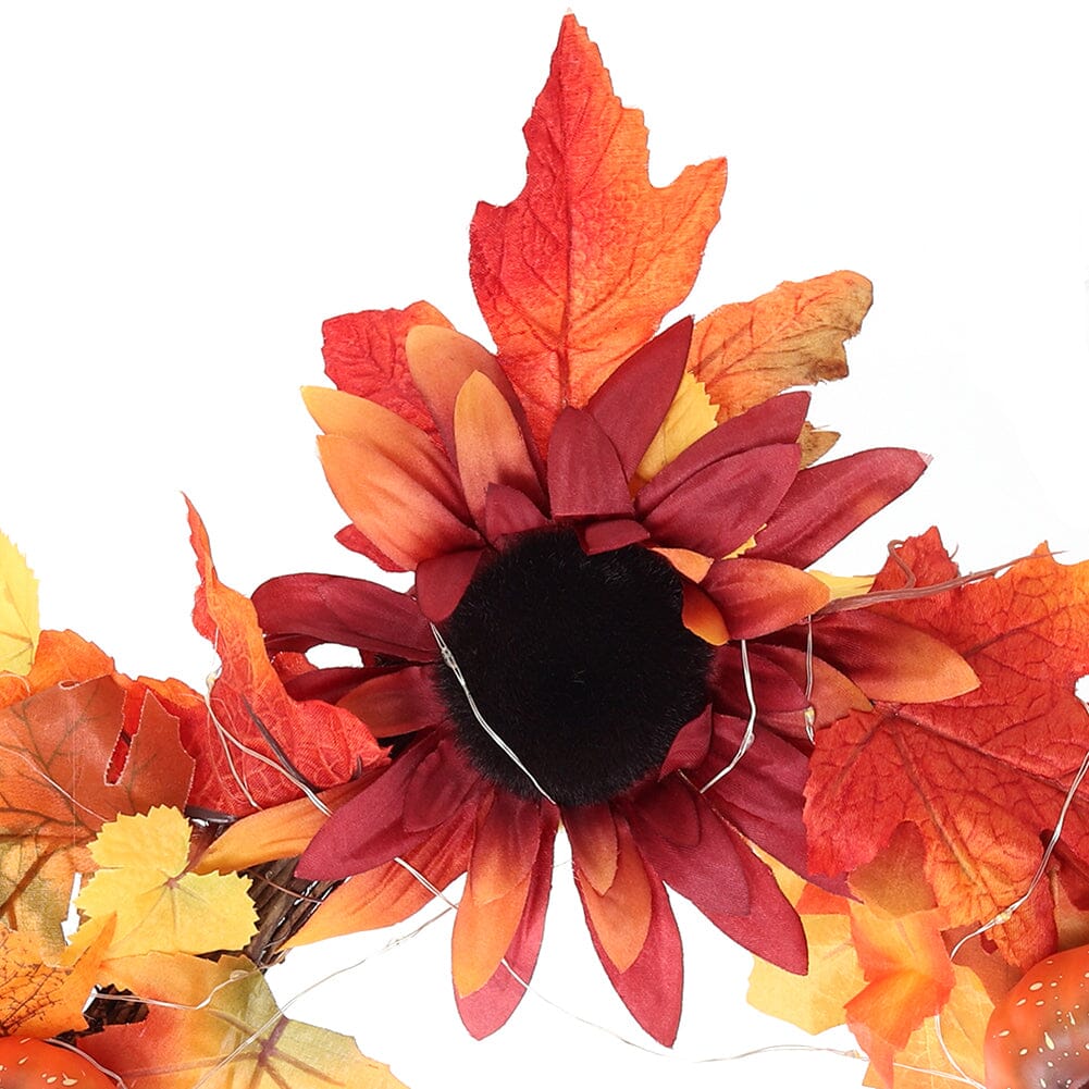 60cm Christmas Rattan Horn Decoration Living and Home