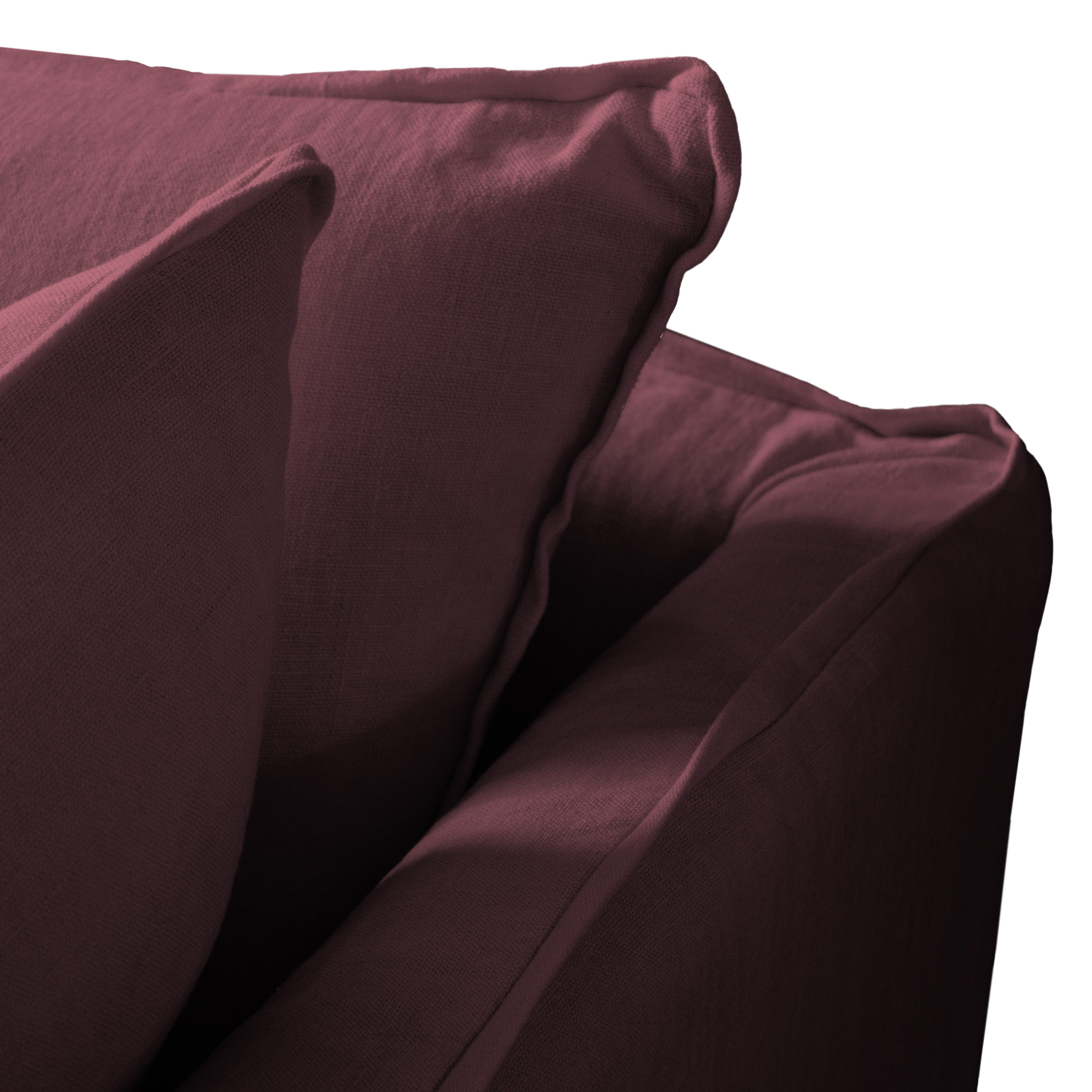 Cloud-Like Linen Sleeper Sofa Bed in Pearl