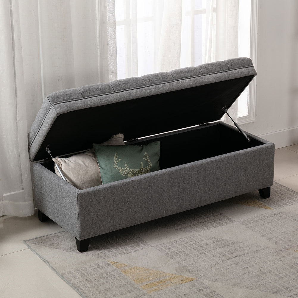 Storage 2024 Bench, Gray