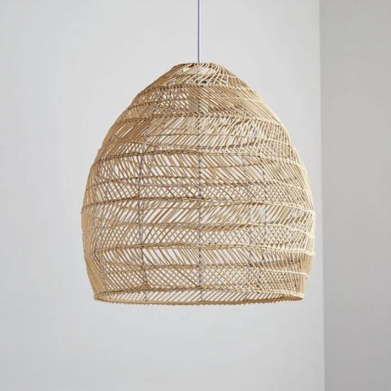 Lightsin Natural Rattan Pendant Light | Handwoven Ceiling Lamp for Kitchen & Dining Room Lightsin UK