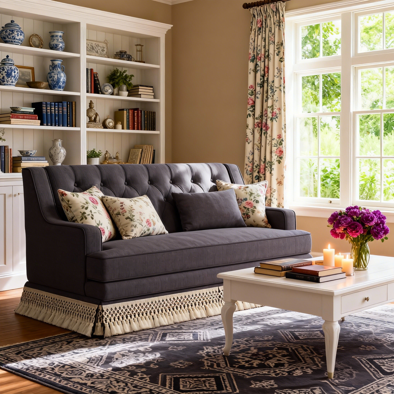 #Colour_Dark Grey Cotton Linen