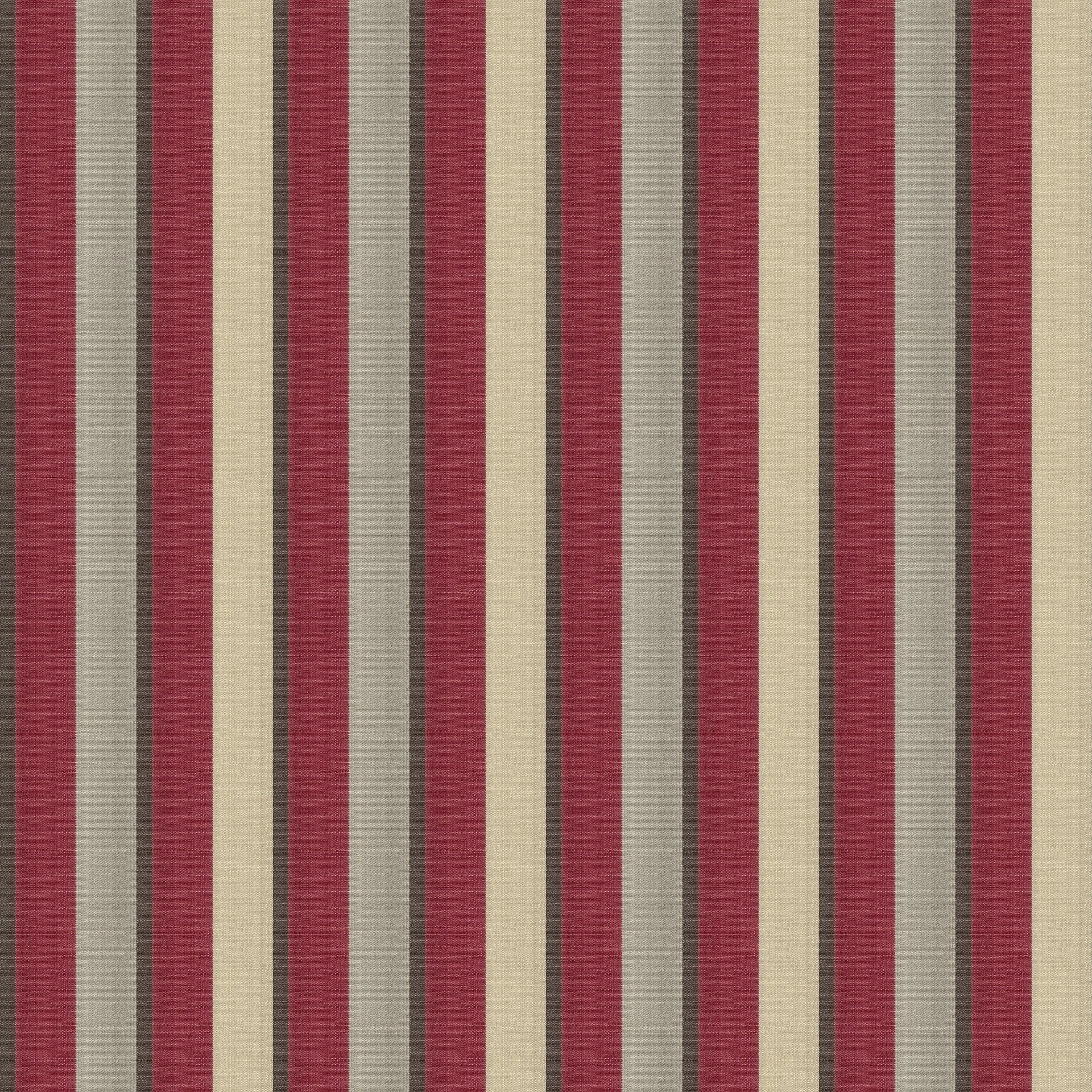 Mid weight Regency Stripe Fabric Cotton Deep Claret Red AR460057