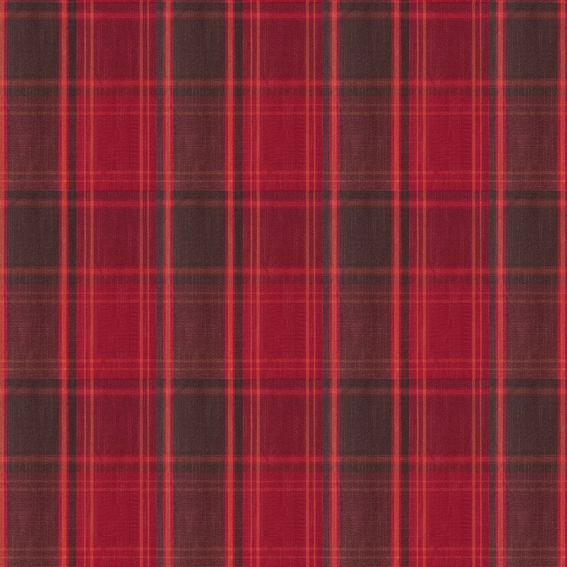 Mid weight Tartan Check Fabric Cotton Garnet Red AR460054