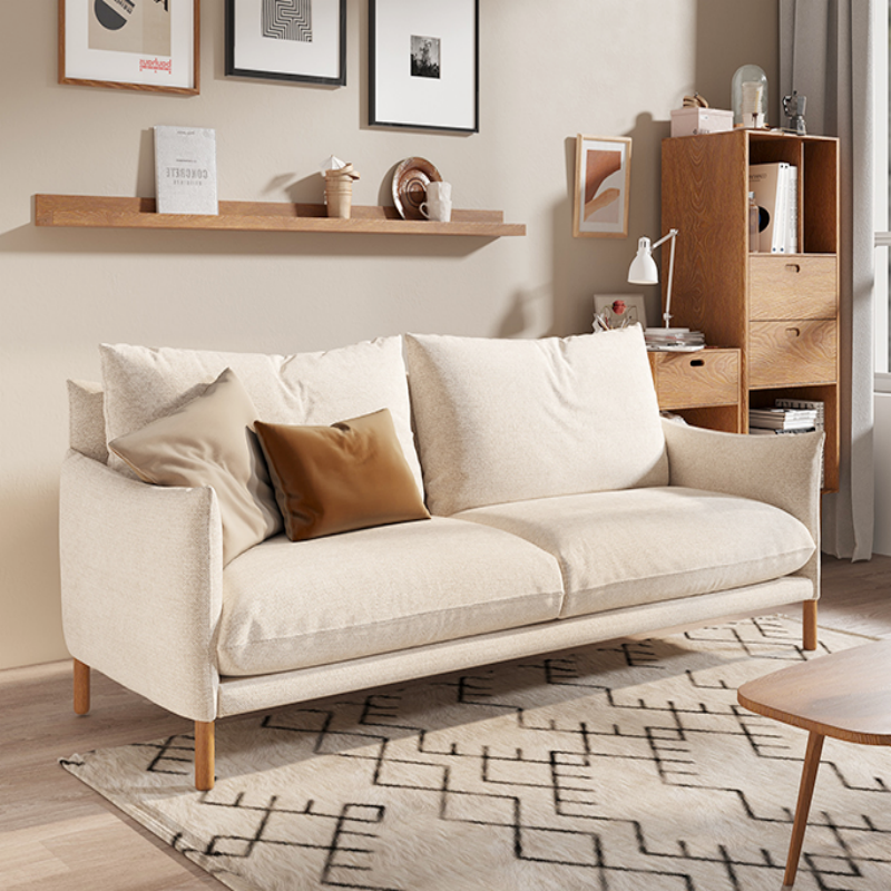 Modern Simple Cream Antique Sofa