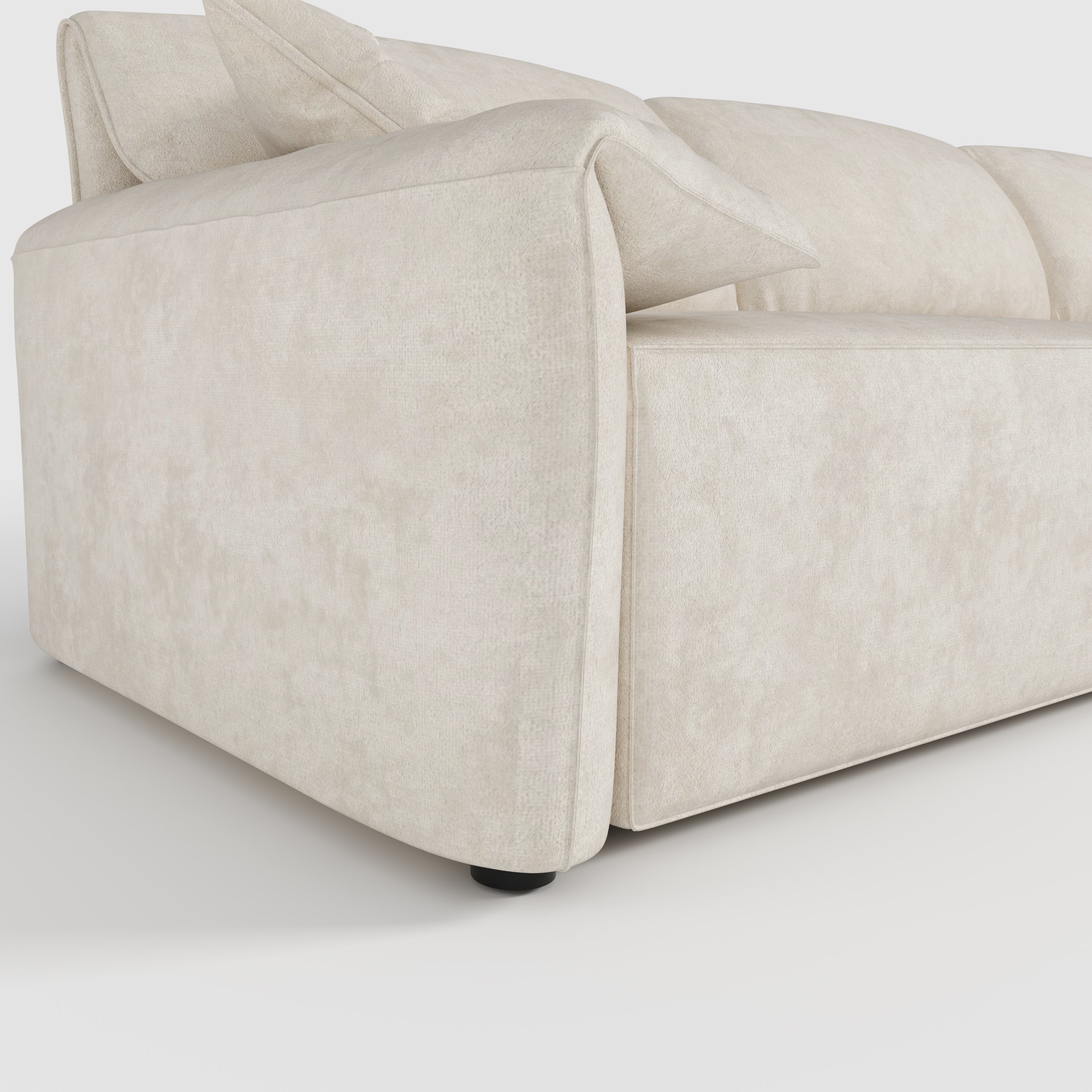 Convenient Remote Control Modular Chaise Sofa Bed