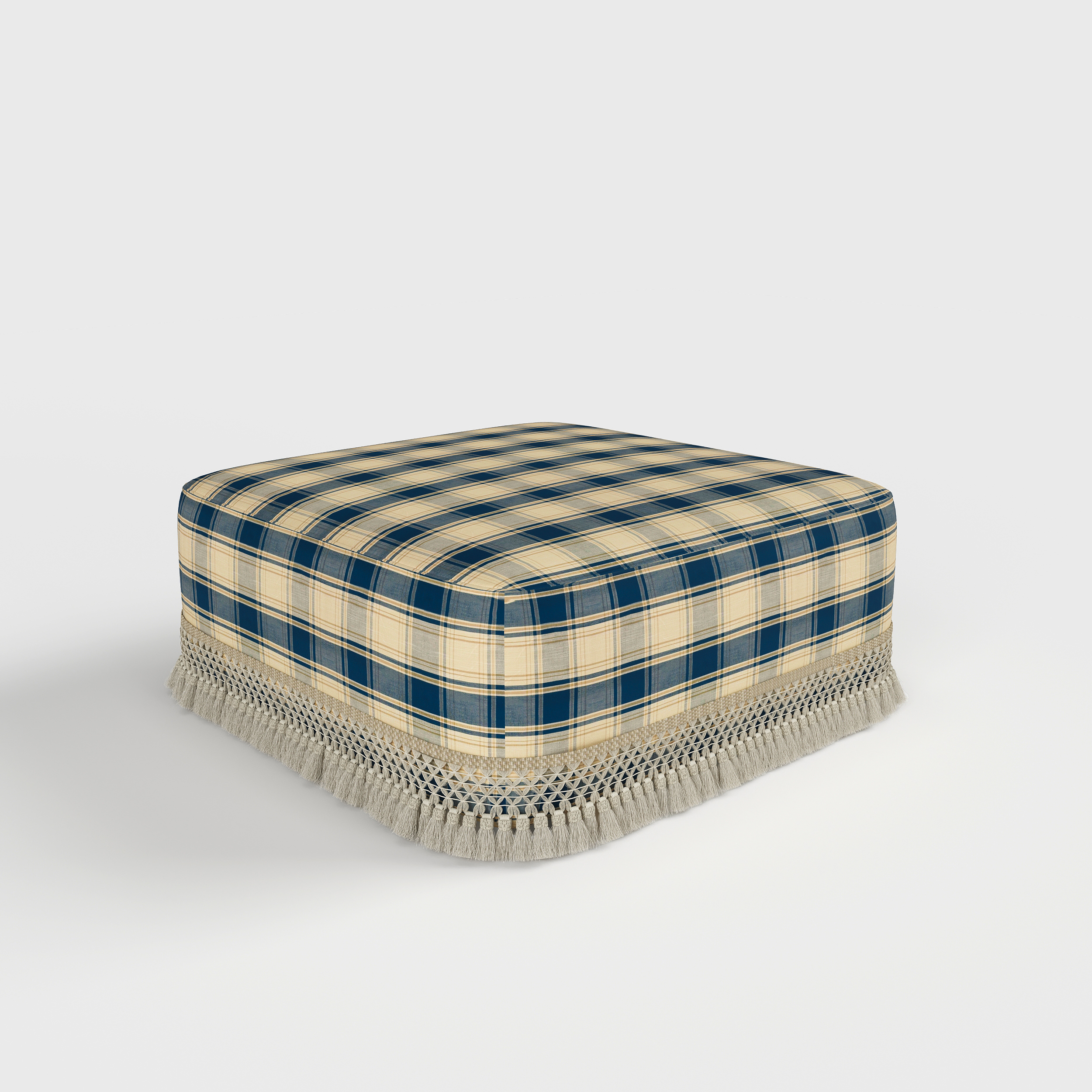 #Colour_Checkered Blue＆White