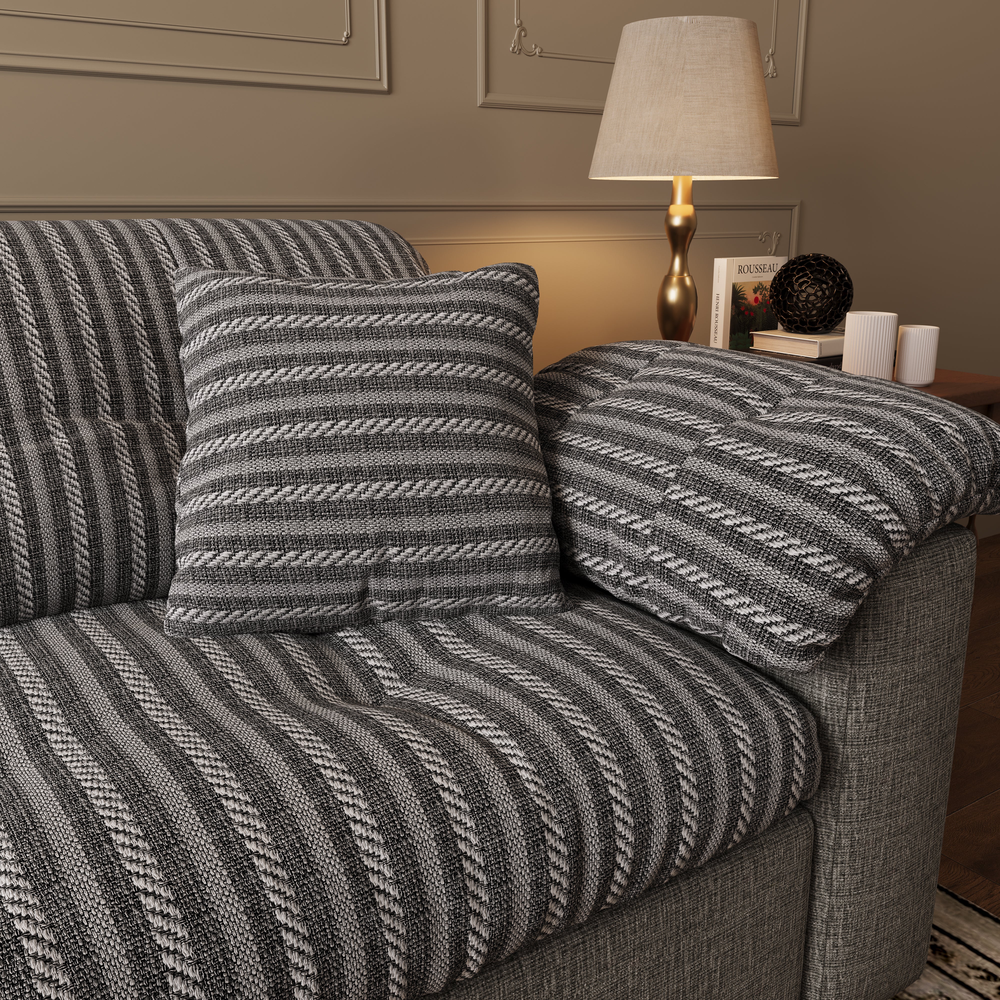 Multifunctional Sleeper Pull Out 2 Seater Sofa Bed with Storage Space