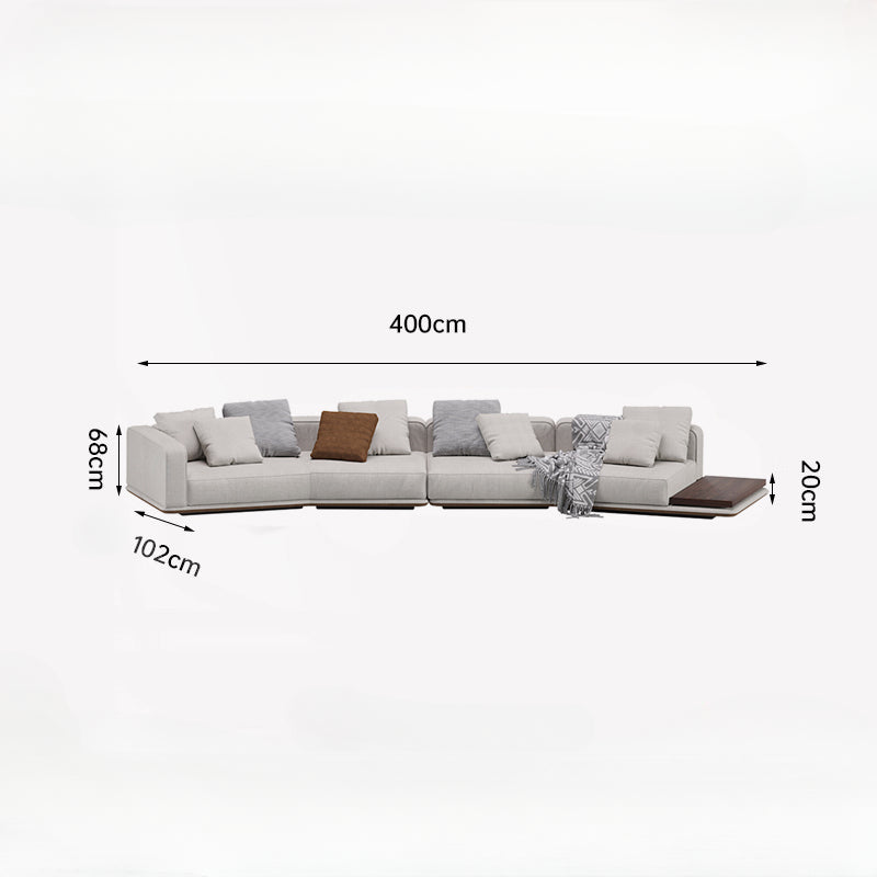 Special-Designed Fabric Cotton Linen Sofa for Larger Room