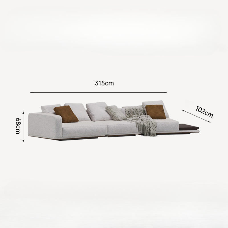 Special-Designed Fabric Cotton Linen Sofa for Larger Room