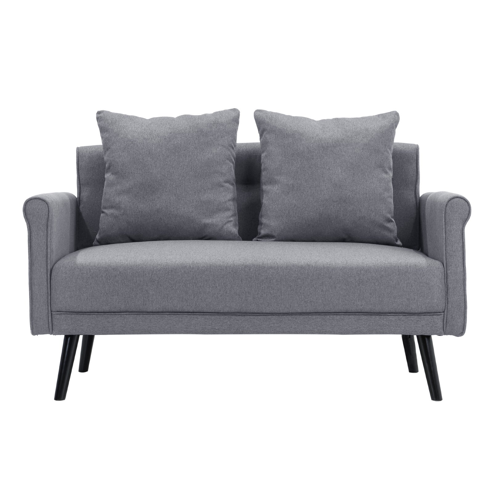 Contemporary Upholstered 2-Seater Sofa