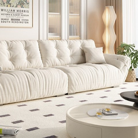 Italian Style Minimalist Velvet Down Sofa