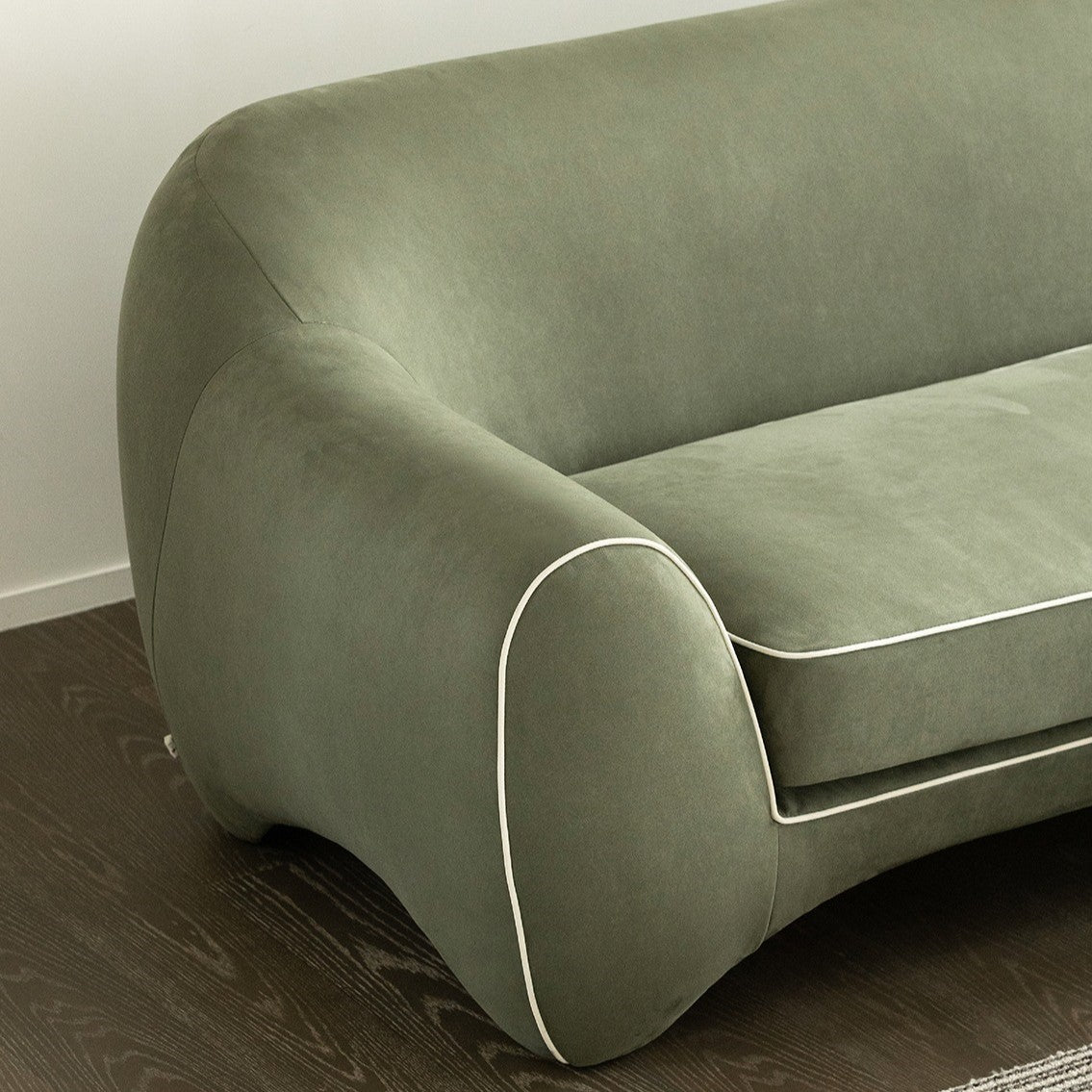 Simple Modern Pastoral Style Leathaire Sofa