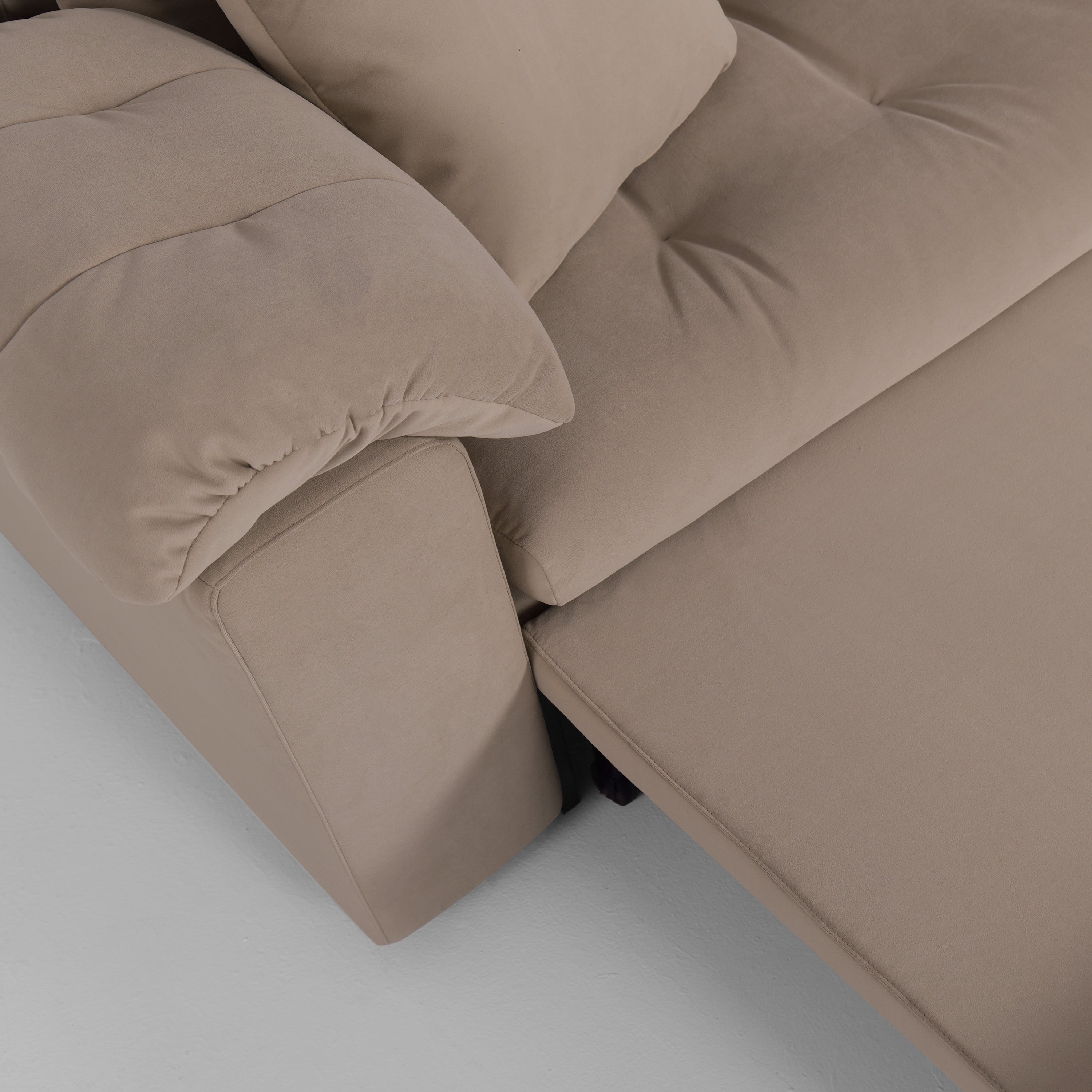 Multifunctional Sleeper Pull Out 2 Seater Sofa Bed with Storage Space