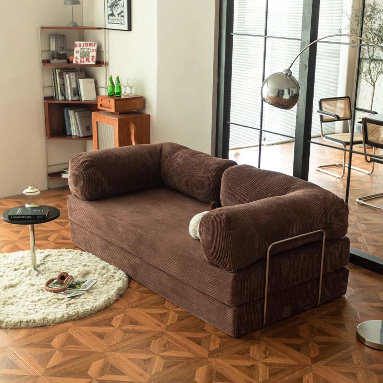 Teddy Corduroy Modular Detachable Sofa Bed