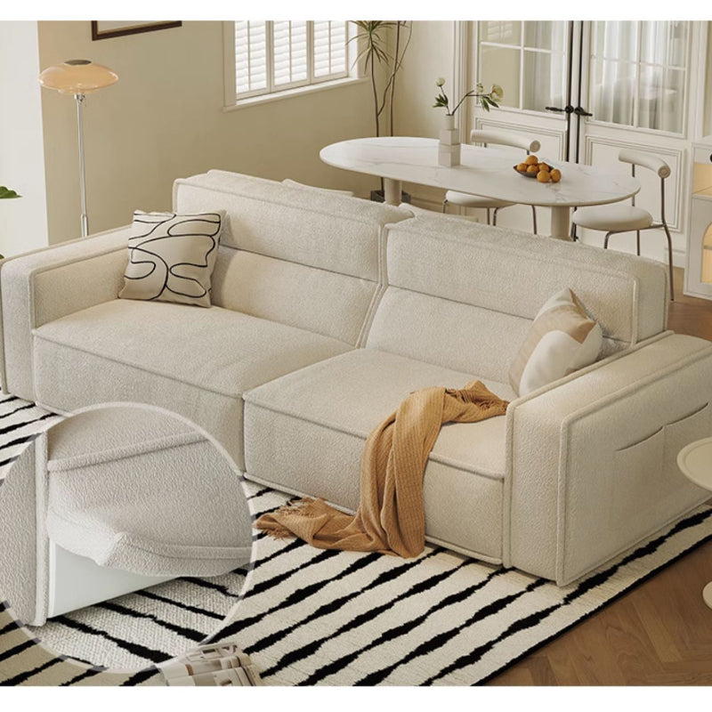 Modern Simple Storage Straight-Row Sofa