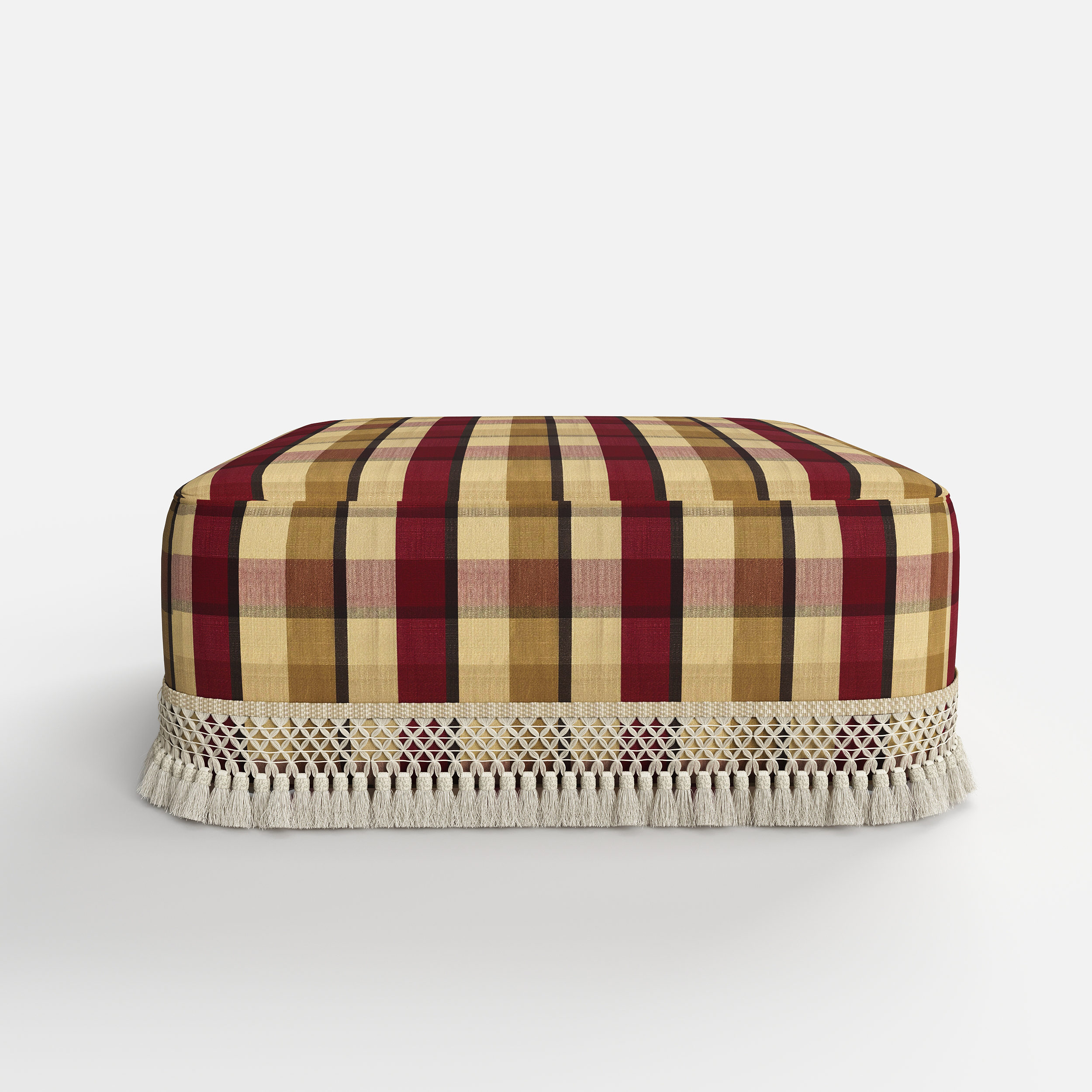 #Colour_Checkered Red＆Yellow