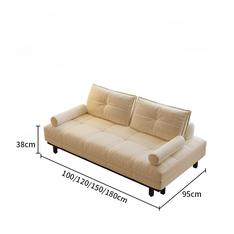 Multi-functional Foldable Telescopic Cotton Simple Sofa Bed