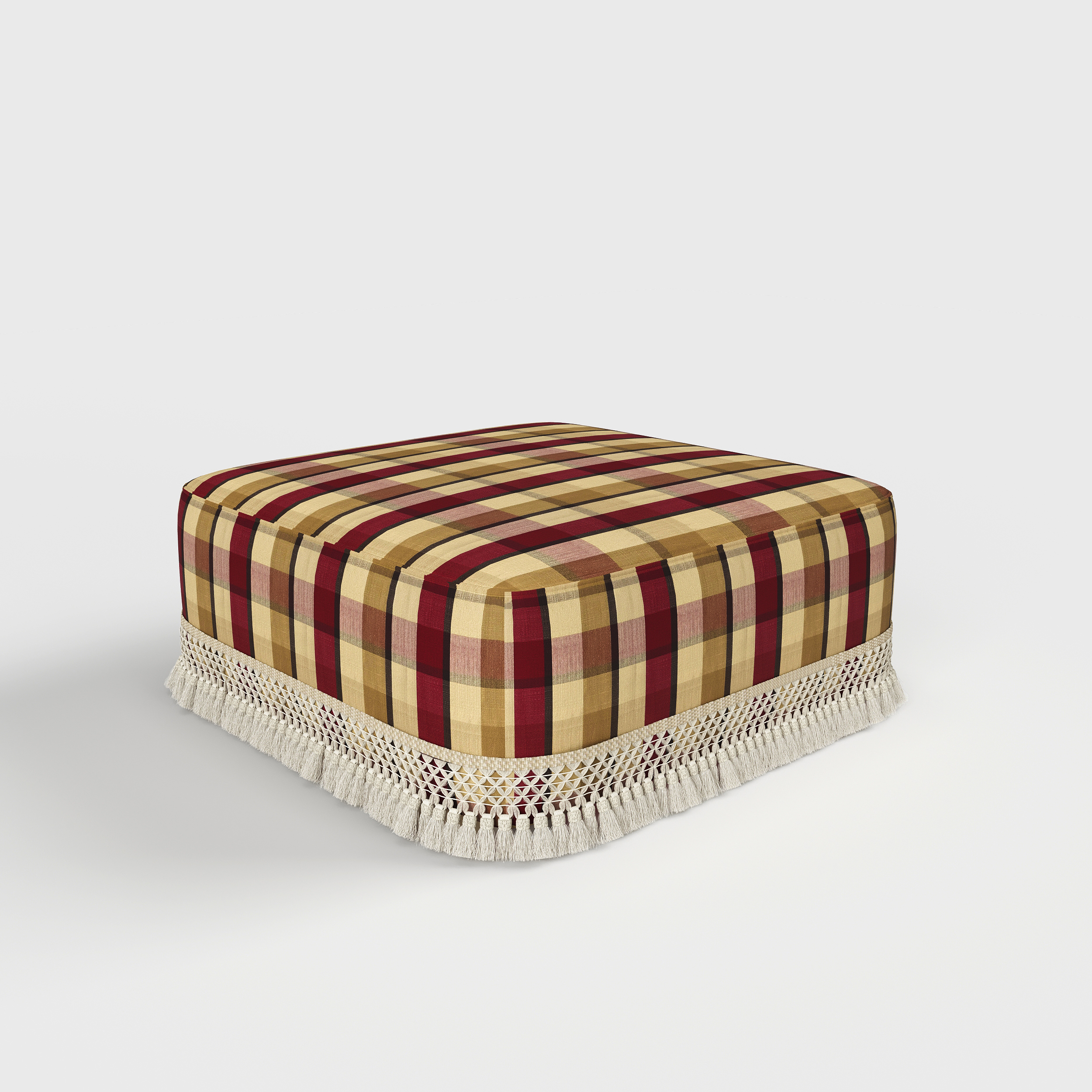 #Colour_Checkered Red＆Yellow