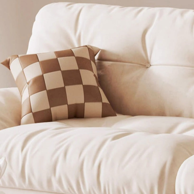 Creamy Technical Cloth Cloud Sofa